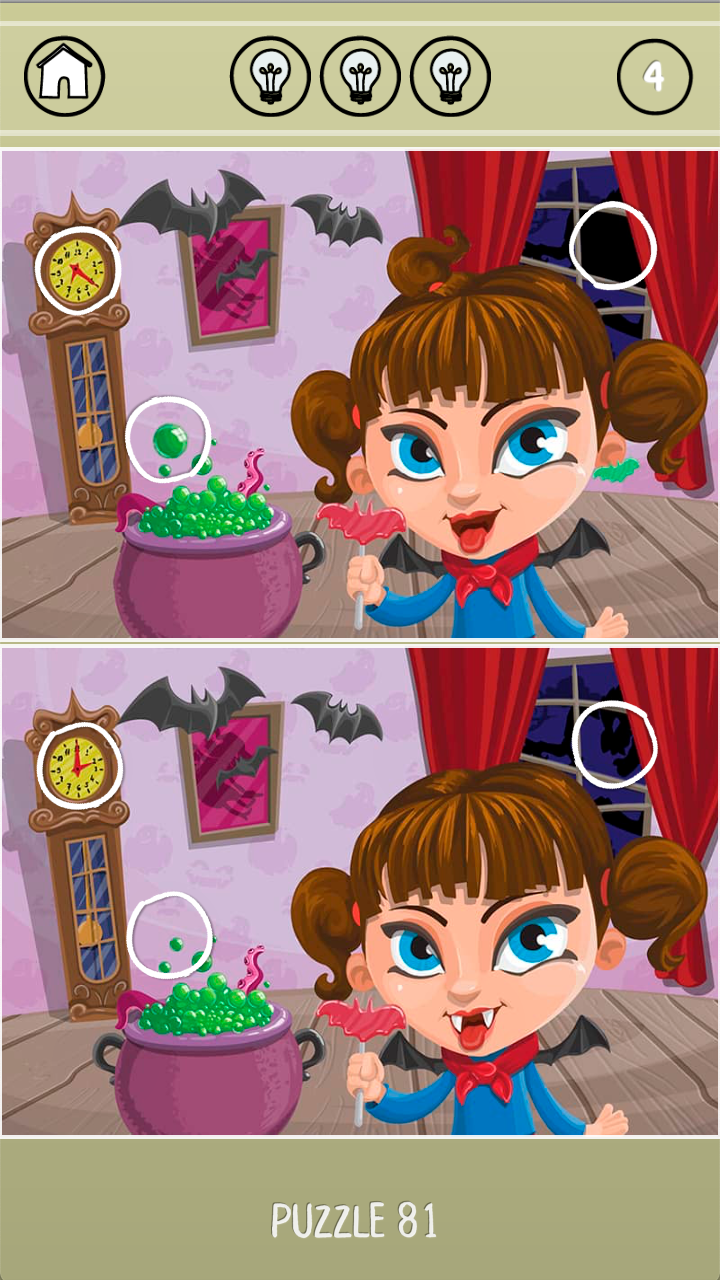 اسکرین شات 6 بازی Spot the differences for kids