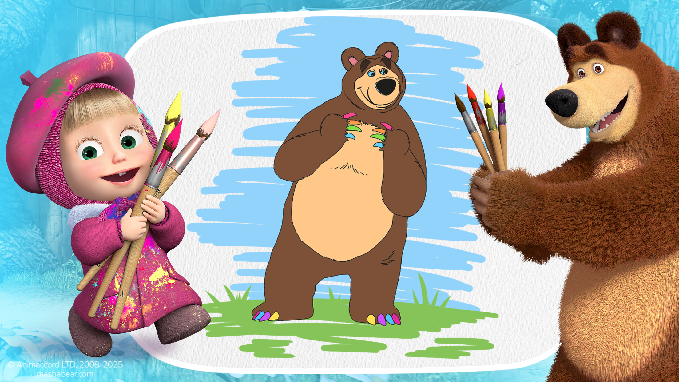 اسکرین شات 5 بازی Masha and the Bear Educational