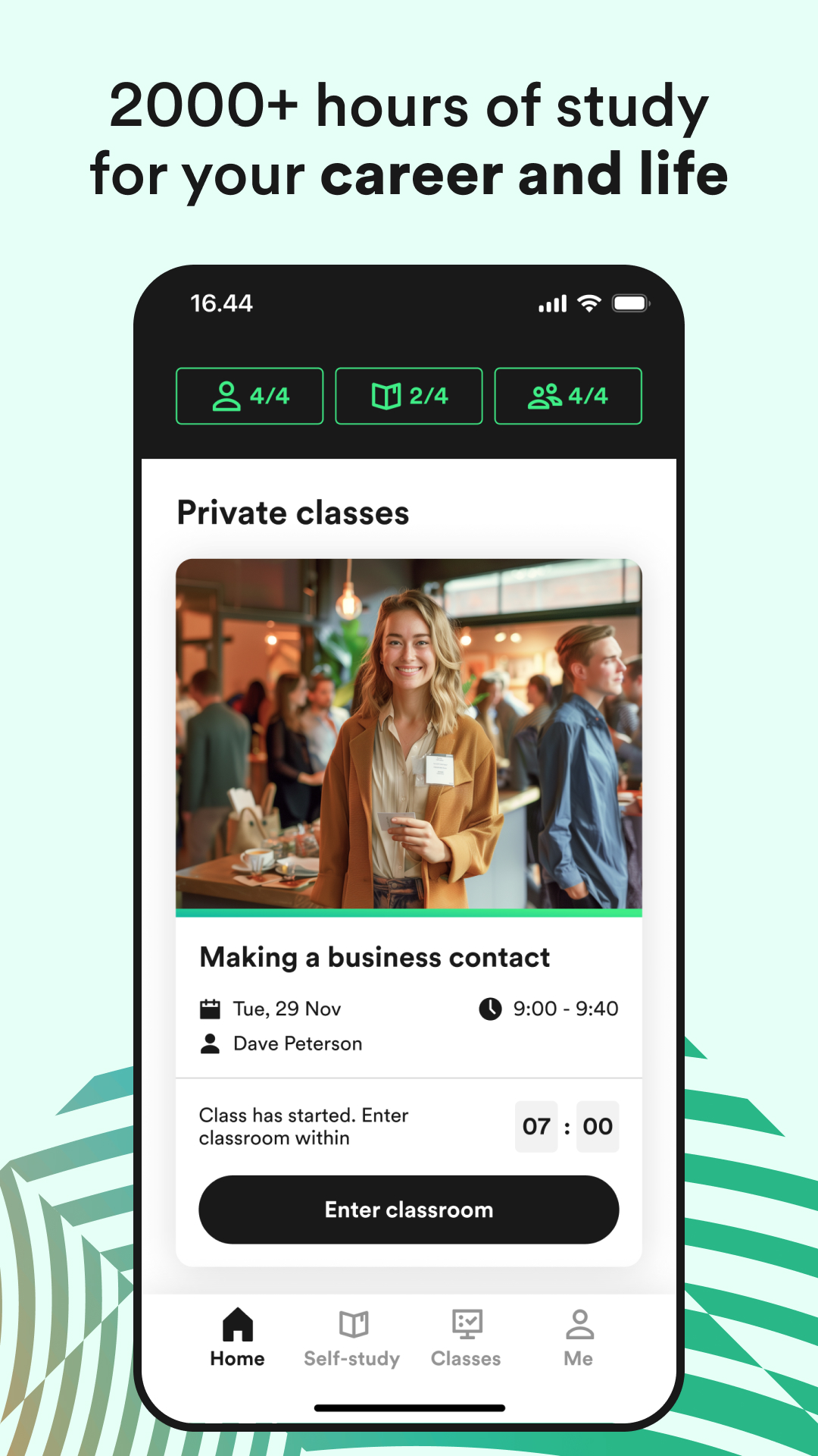 اسکرین شات 2 برنامه EF English Live