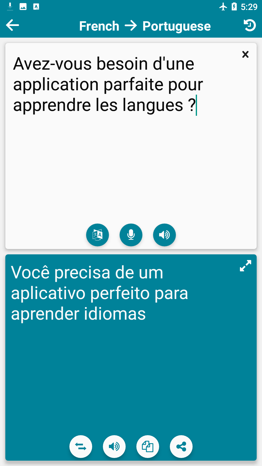 اسکرین شات 3 برنامه French - Portuguese