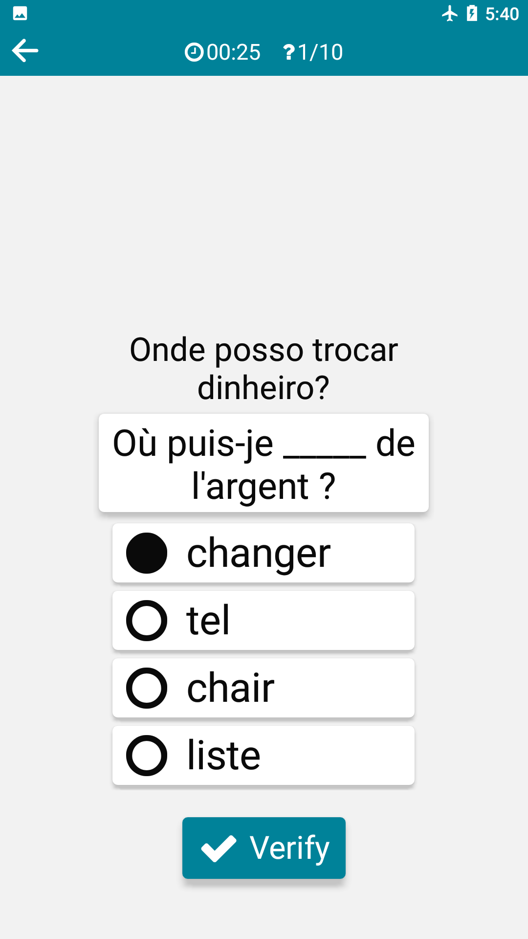 اسکرین شات 8 برنامه French - Portuguese