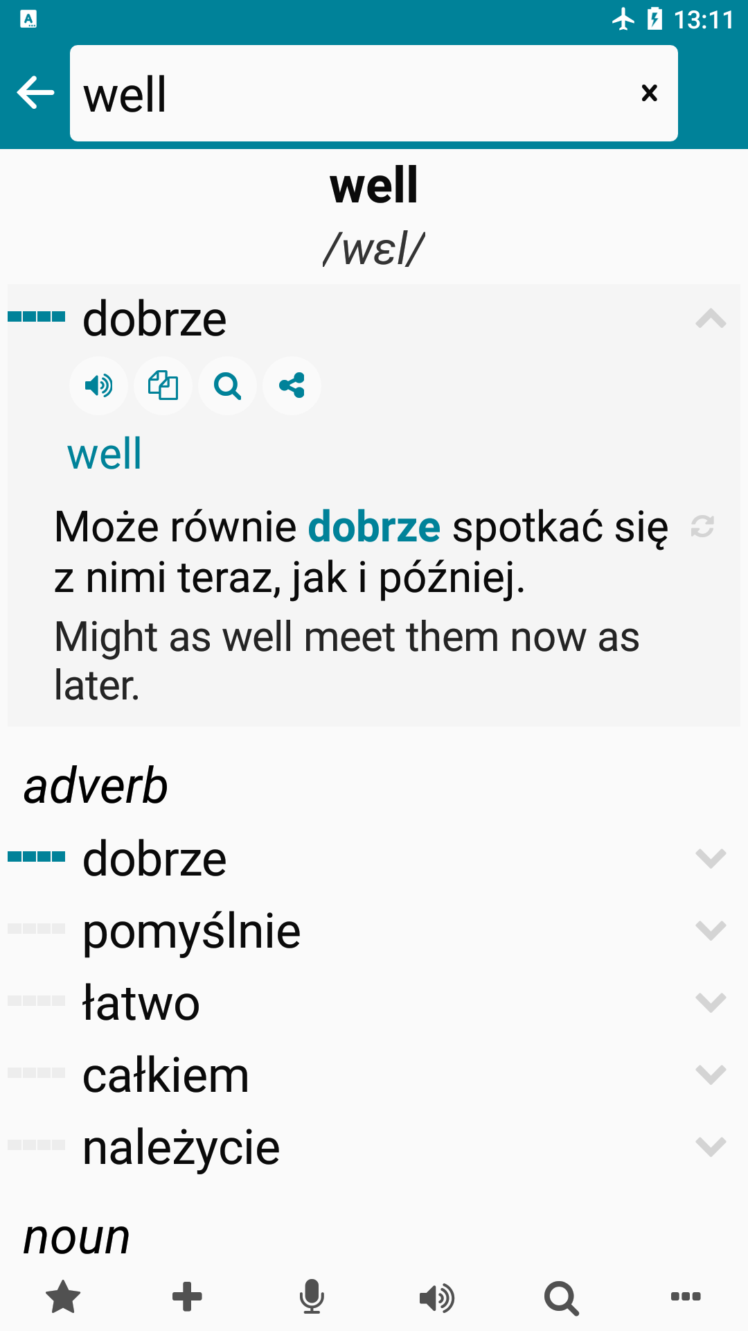 اسکرین شات 2 برنامه Polish - English