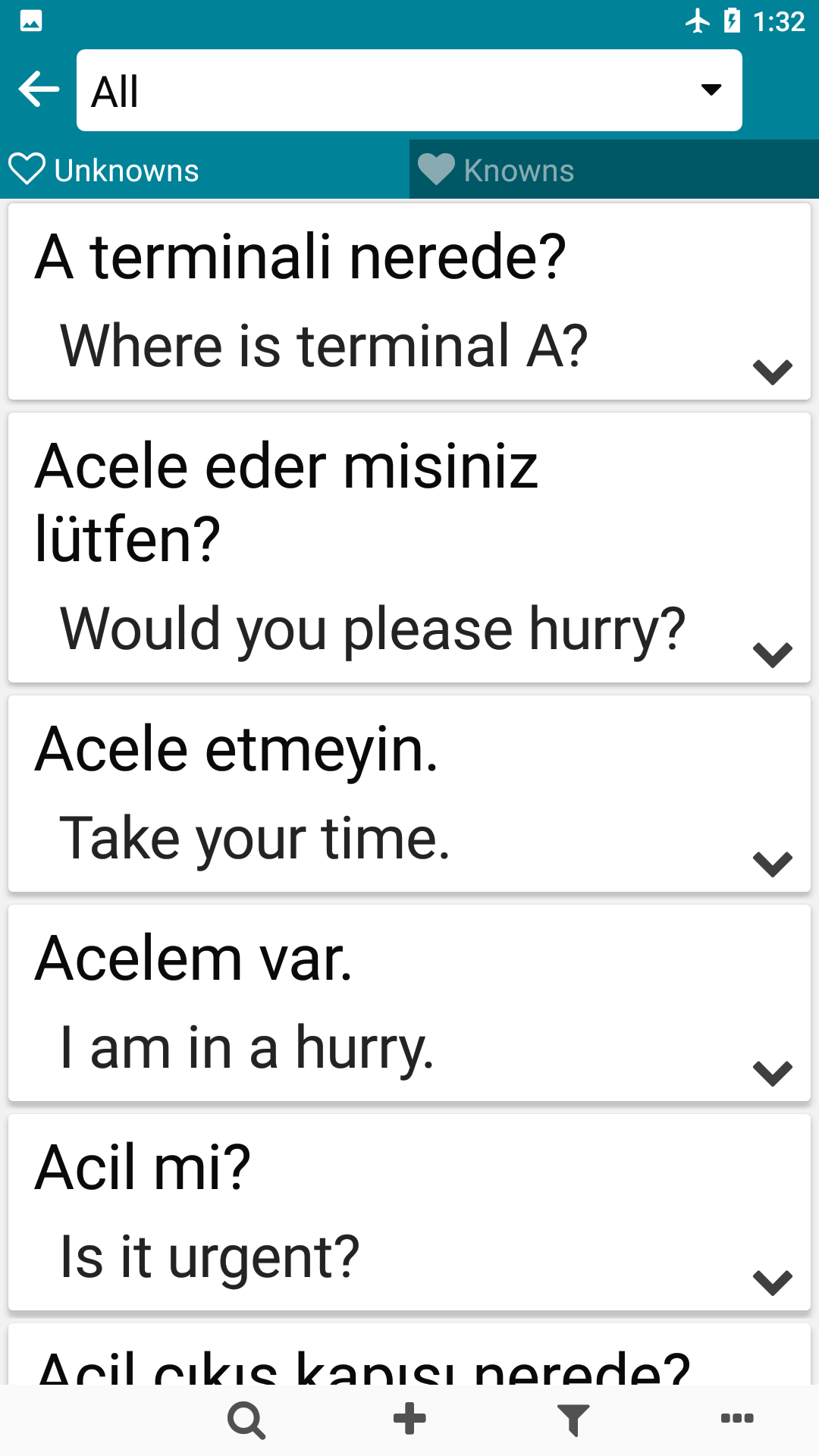 اسکرین شات 4 برنامه Turkish - English