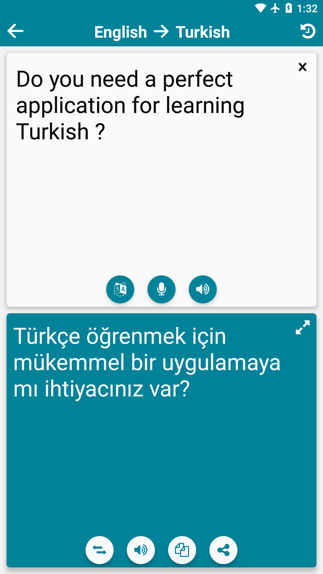 اسکرین شات 3 برنامه Turkish - English