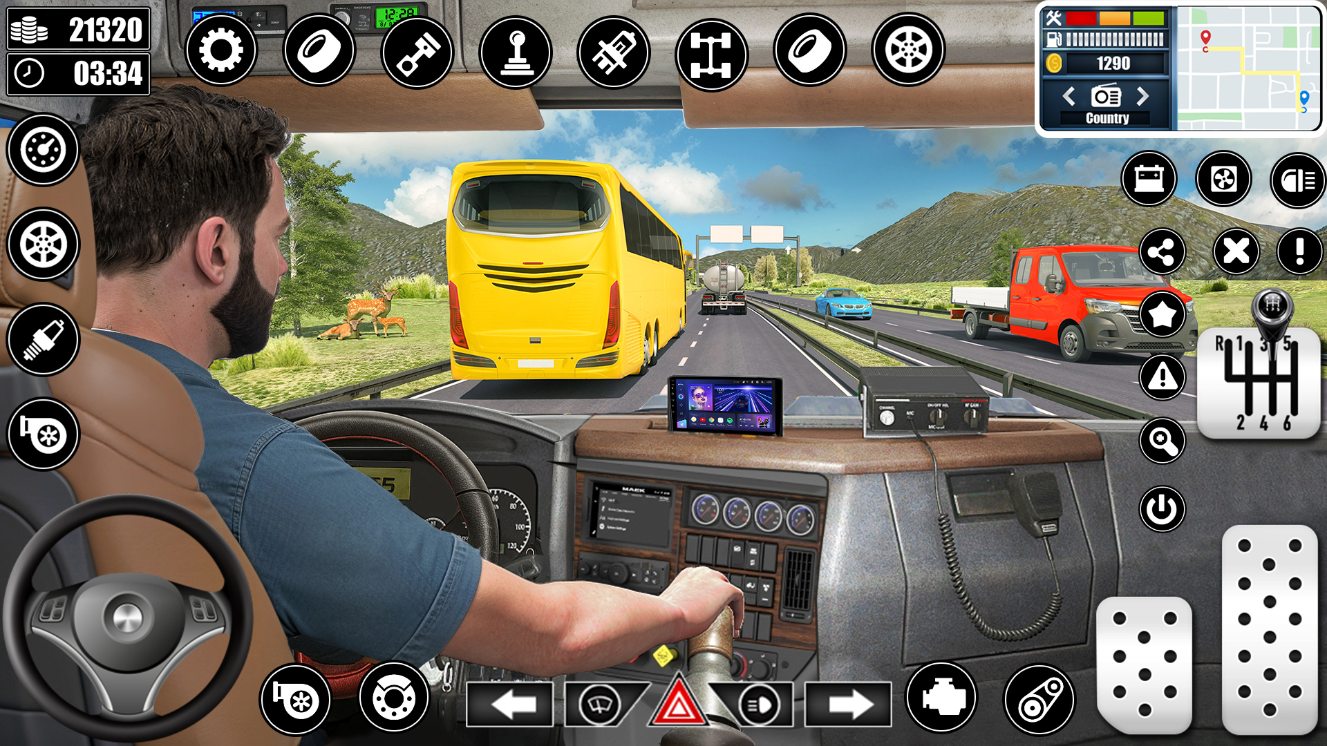 اسکرین شات 3 بازی Heavy Truck Driving Cargo Game