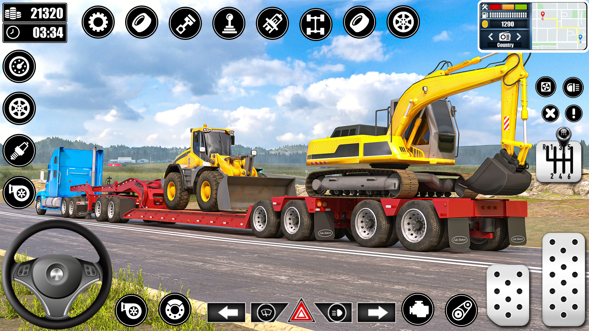 اسکرین شات 4 بازی Heavy Truck Driving Cargo Game