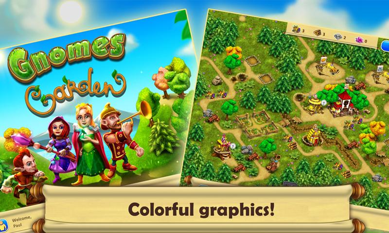 اسکرین شات 2 بازی Gnomes Garden