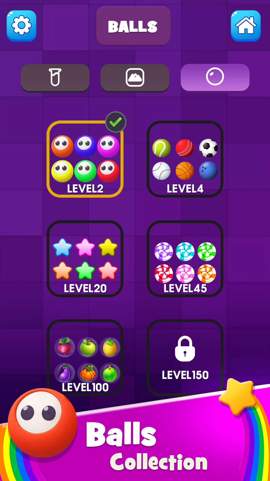 اسکرین شات 4 بازی Color Puzzle Games Ball Sort