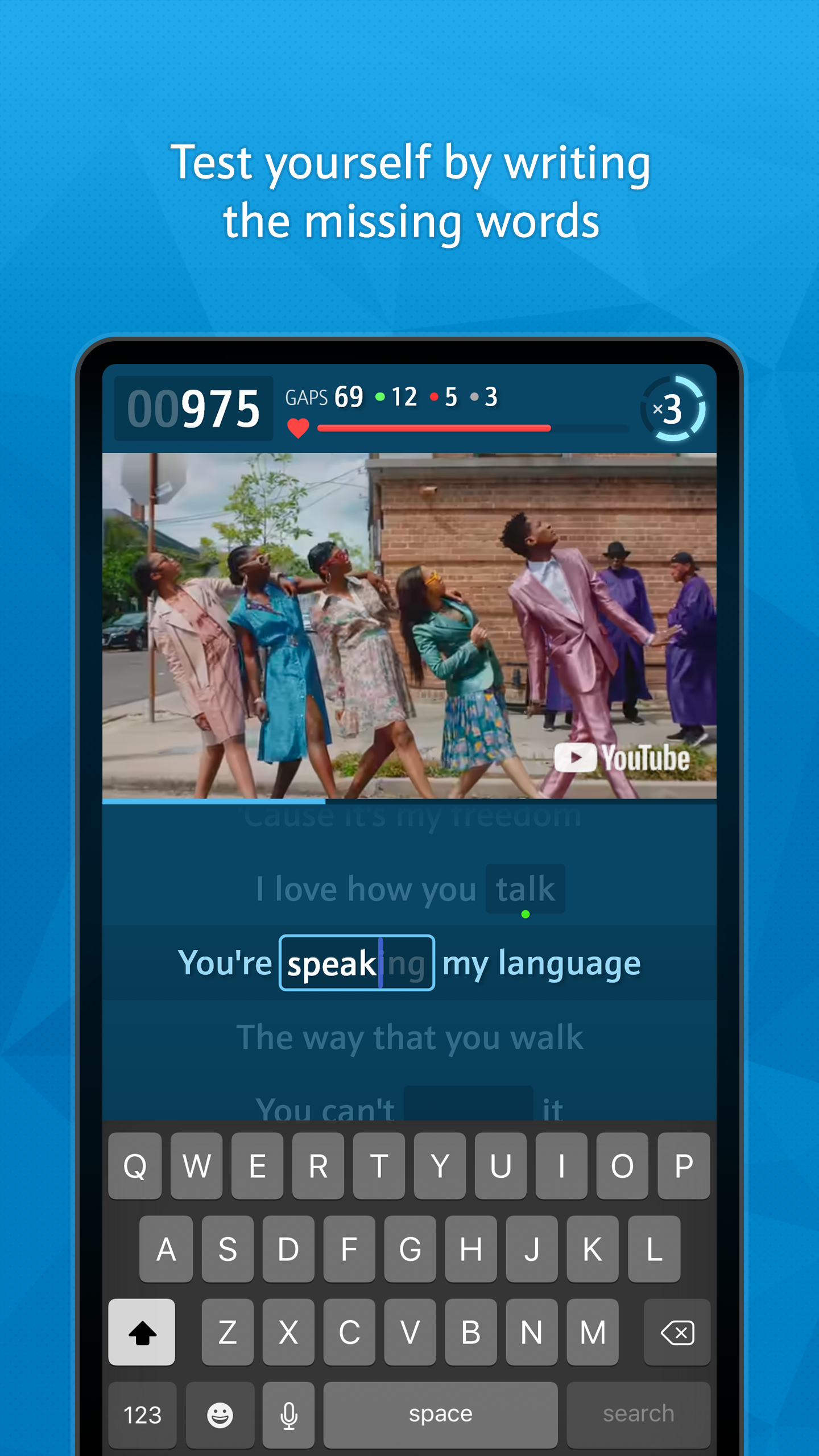 اسکرین شات 2 برنامه Learn Languages with Music