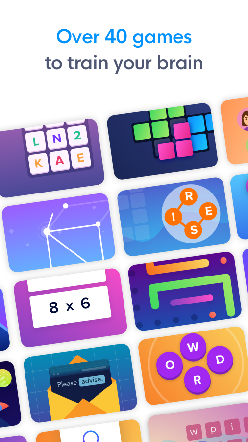 اسکرین شات 2 برنامه MindPal - Brain Training Games