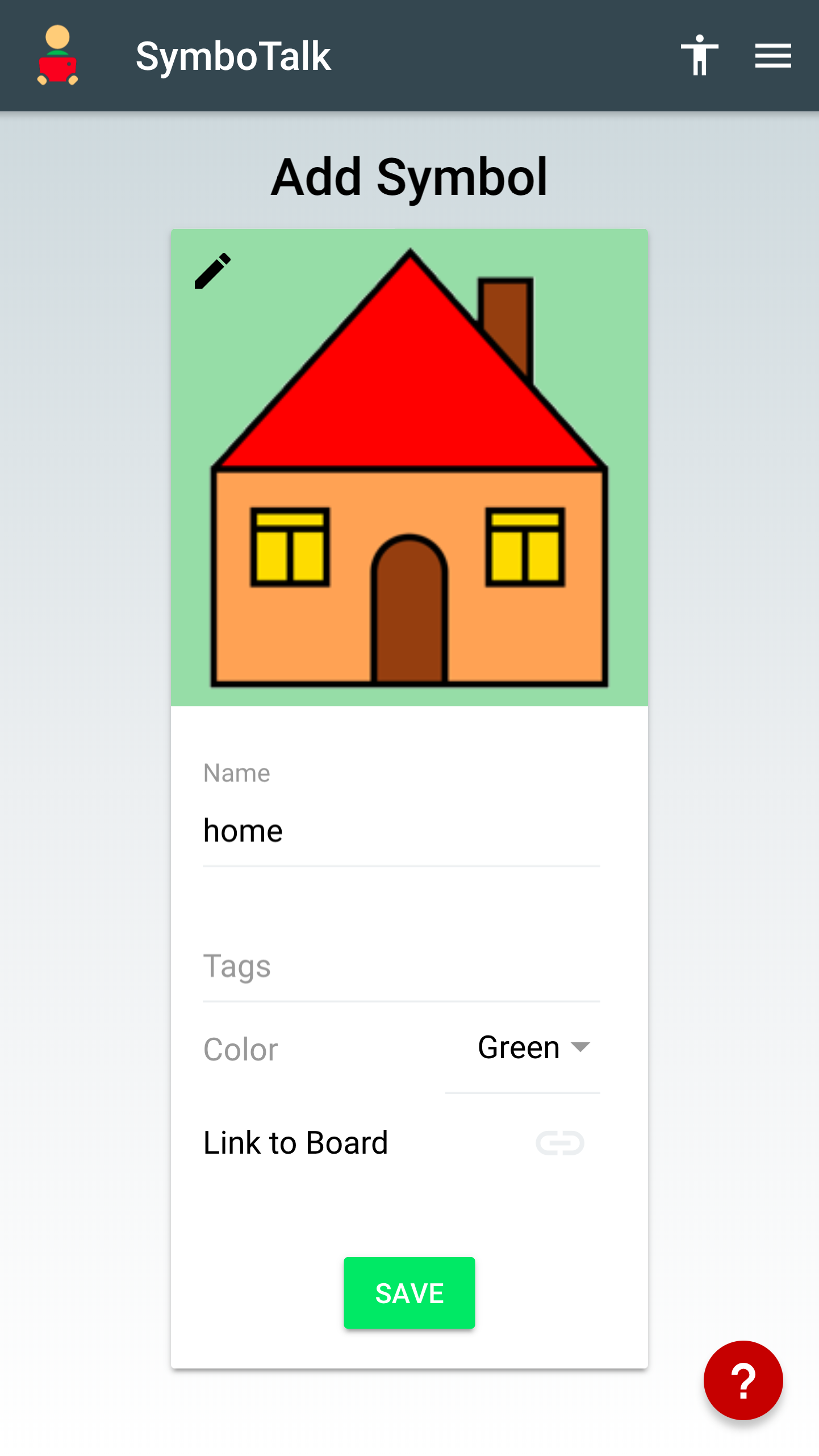 اسکرین شات 4 برنامه SymboTalk - AAC Talker