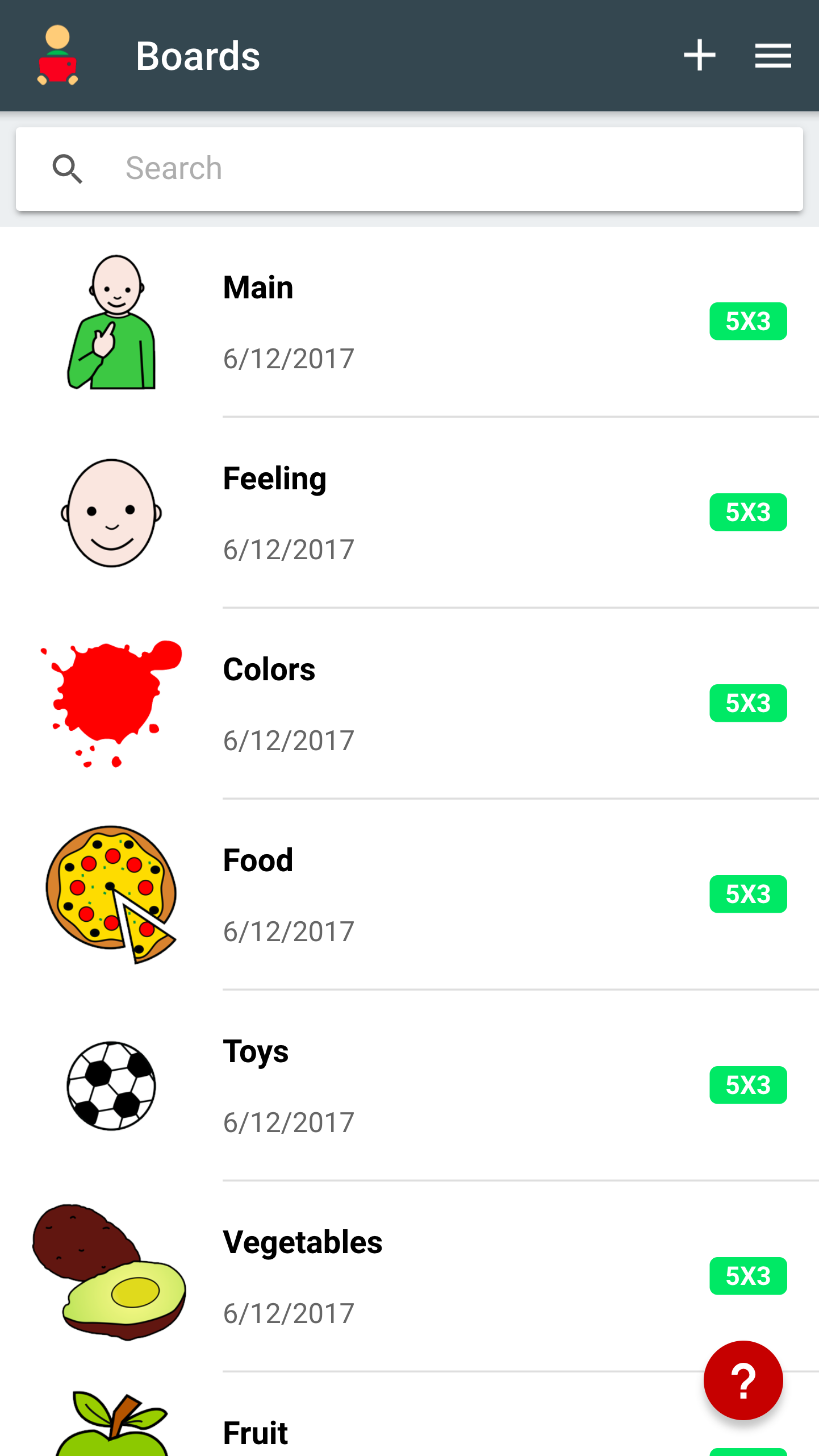 اسکرین شات 3 برنامه SymboTalk - AAC Talker