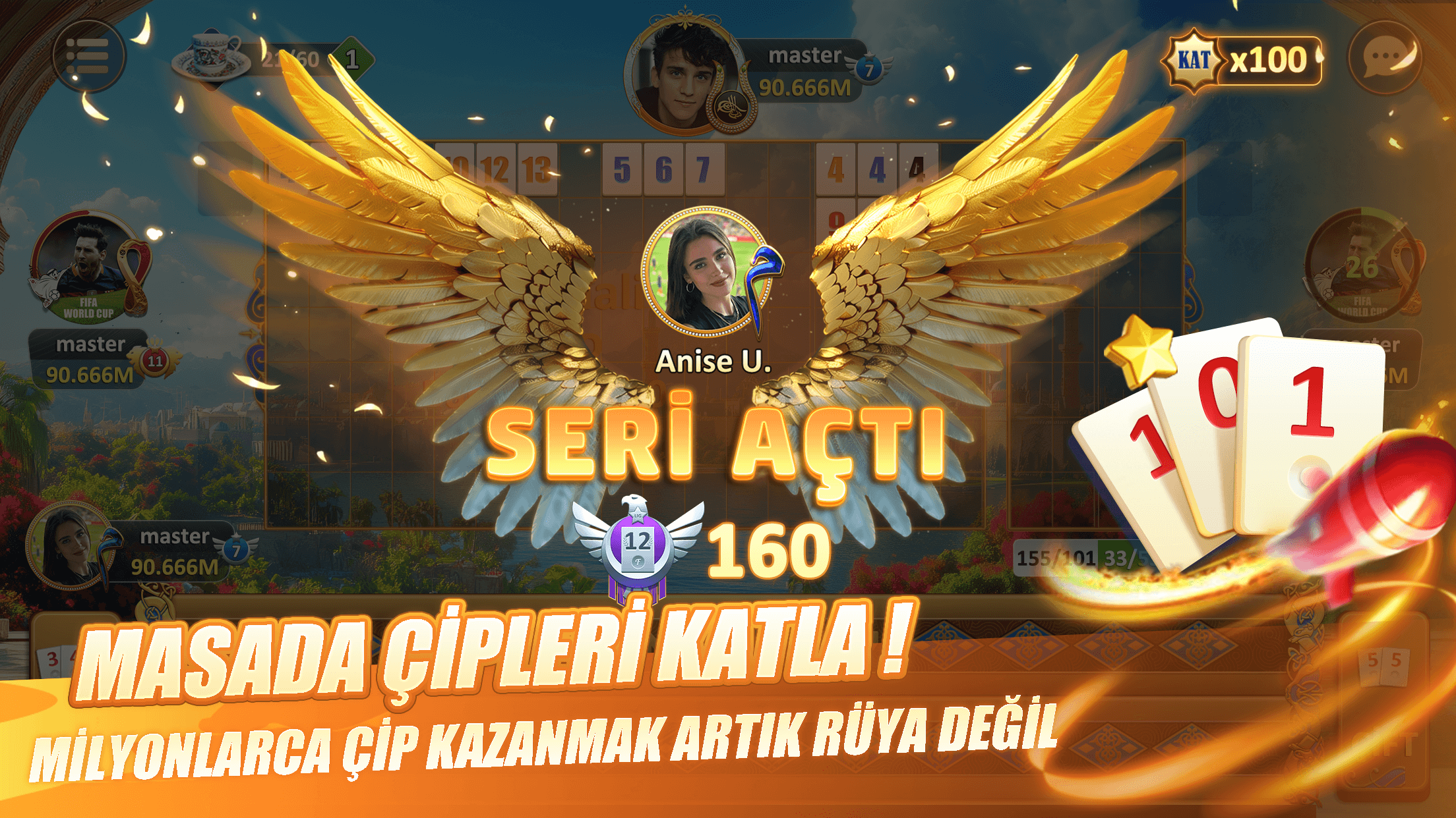 اسکرین شات 2 بازی Fun 101 Okey®