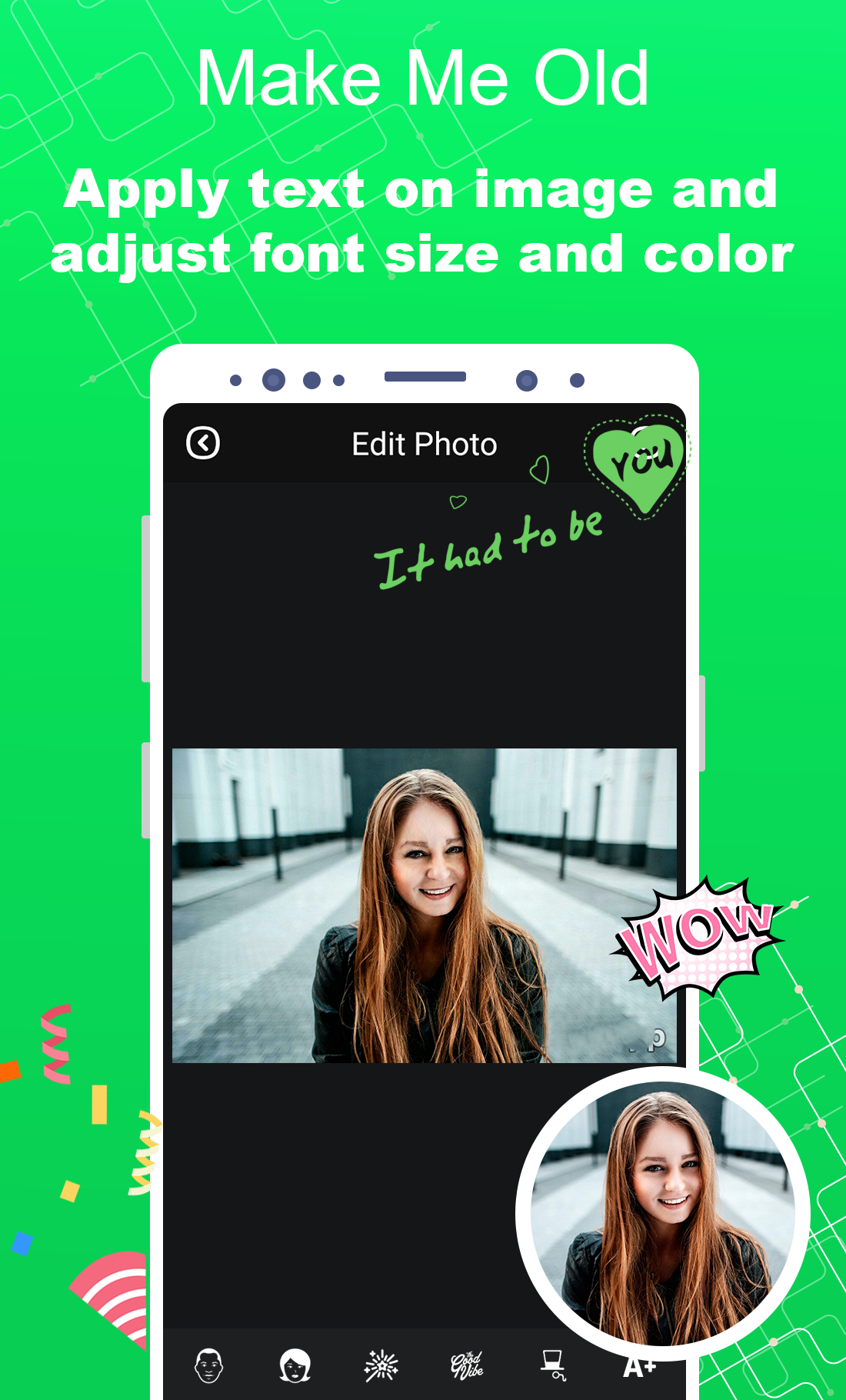 اسکرین شات 4 برنامه Make Me Old - Aged Face Maker