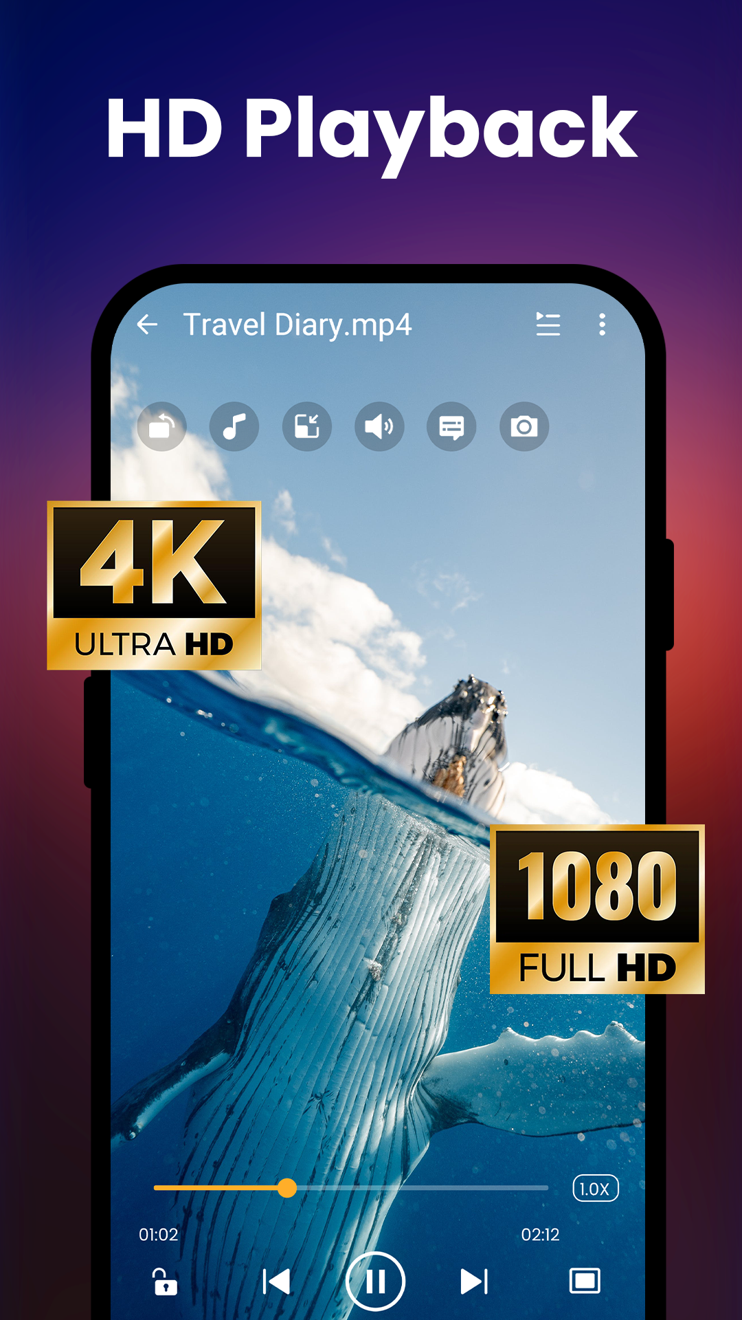 اسکرین شات 3 برنامه Video Player All Format