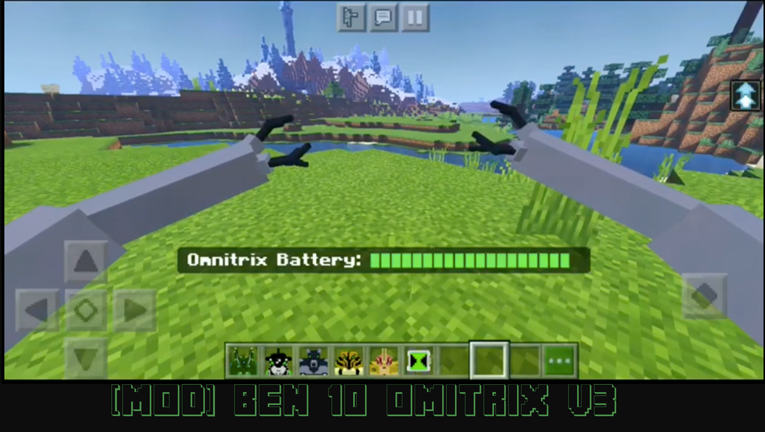 اسکرین شات 3 برنامه Mod Ben Alien MCPE V3 - Addon Skins 2021