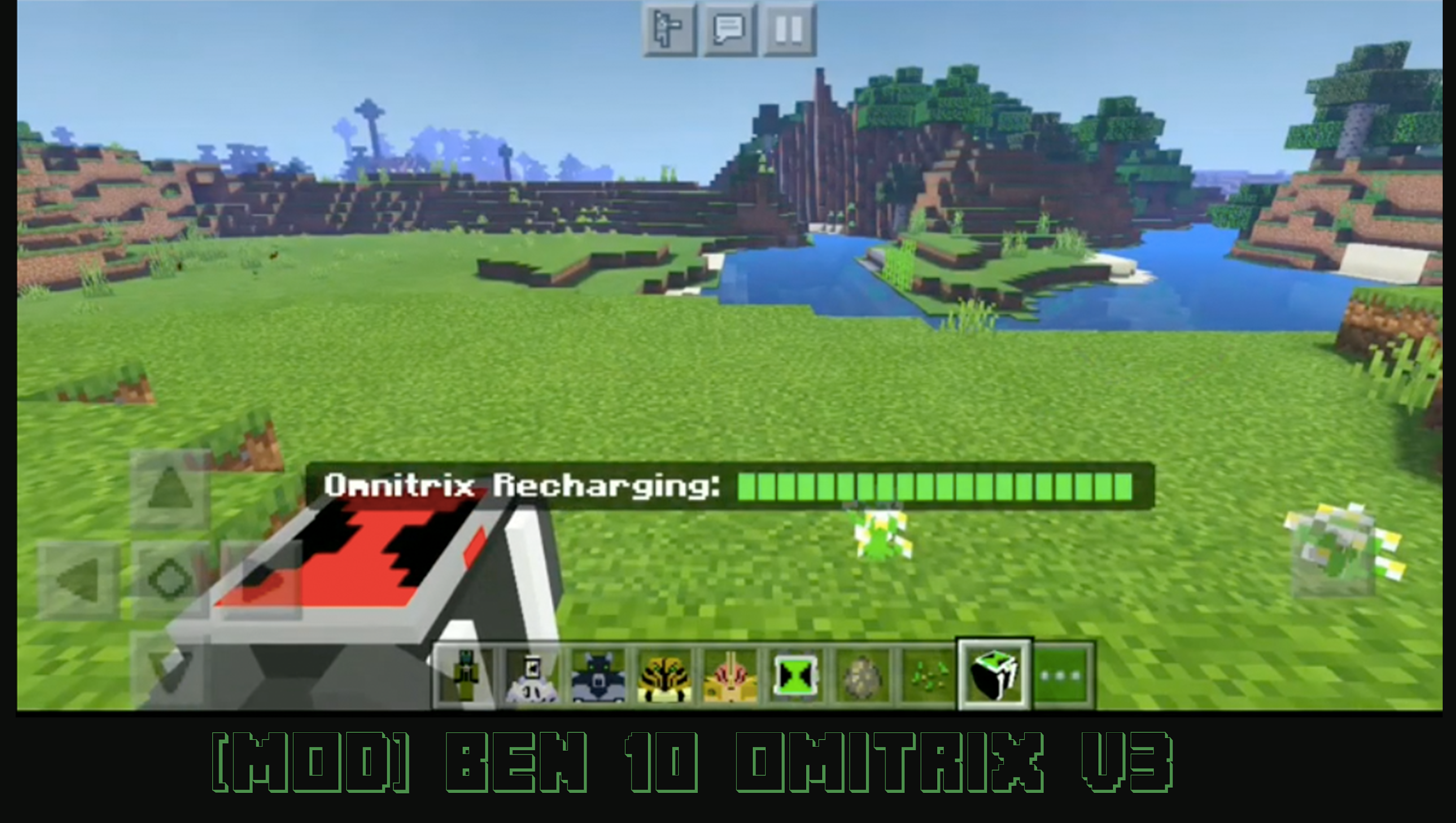 اسکرین شات 2 برنامه Mod Ben Alien MCPE V3 - Addon Skins 2021