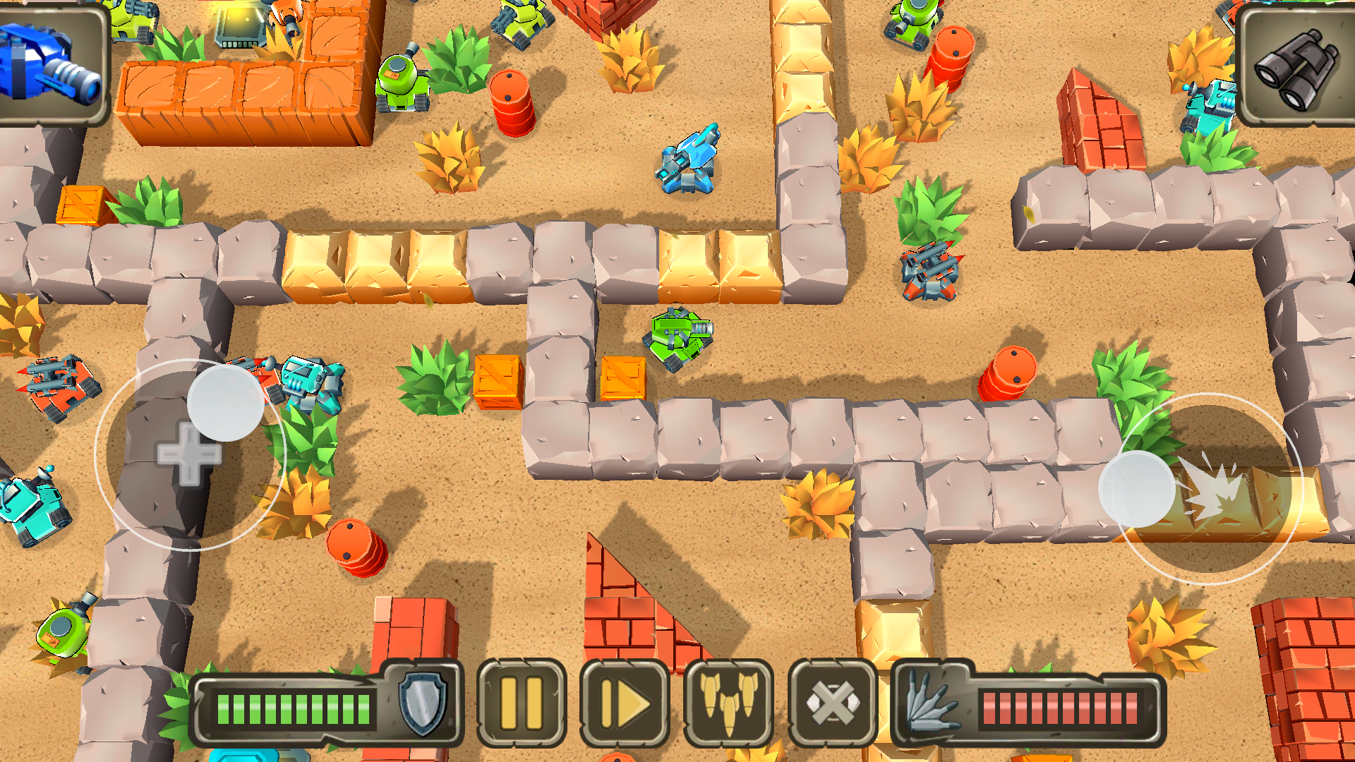 اسکرین شات 6 بازی Awesome Tanks