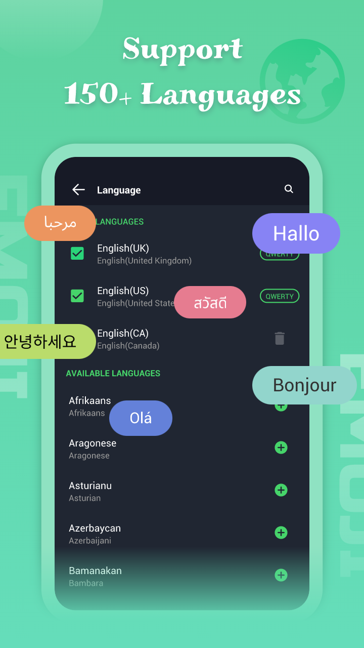 اسکرین شات 7 برنامه Emoji keyboard - Themes, Fonts