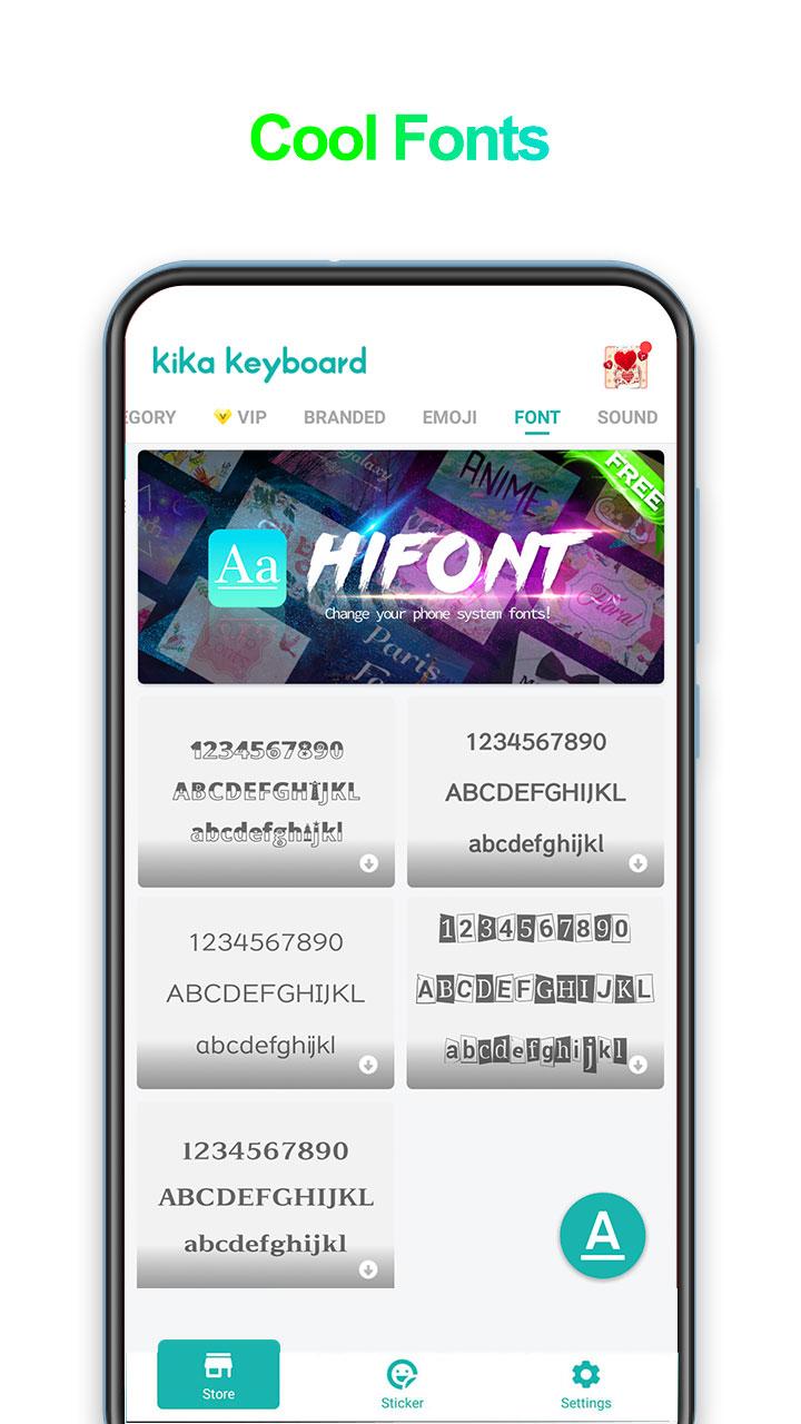 اسکرین شات 7 برنامه iKeyboard -GIF keyboard,Funny Emoji, FREE Stickers