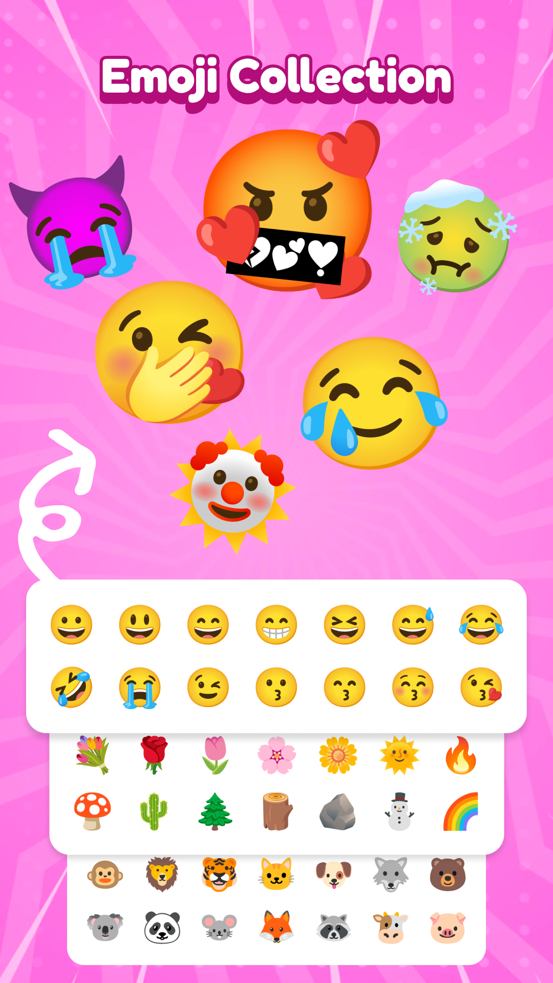اسکرین شات 2 برنامه Fun Emoji Merge & Emoji Maker