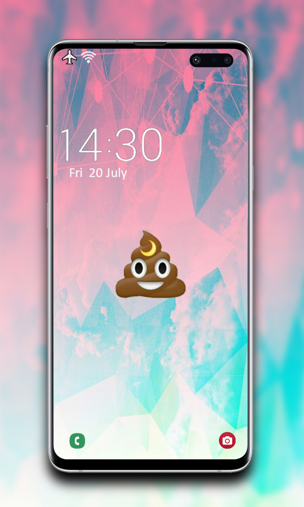 اسکرین شات 3 برنامه Emoji Wallpaper