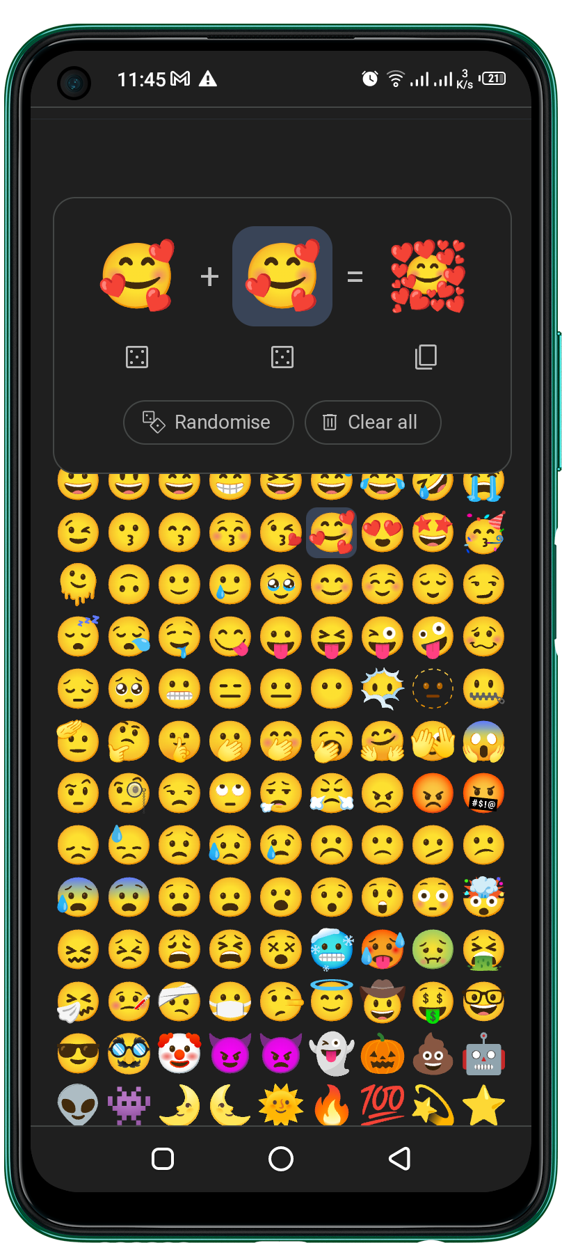 اسکرین شات 4 برنامه Emoji Kitchen