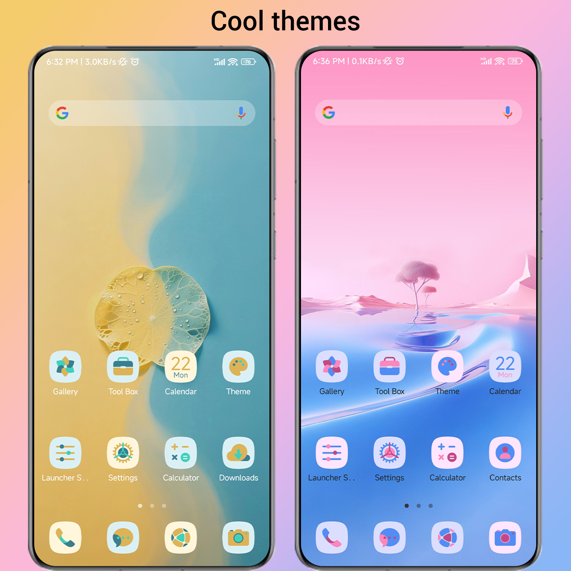 اسکرین شات 2 برنامه Mate Launcher for harmony