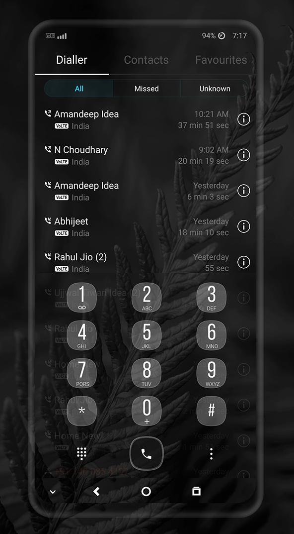اسکرین شات 4 برنامه Retro Leaves EMUI 5/8/9 Theme