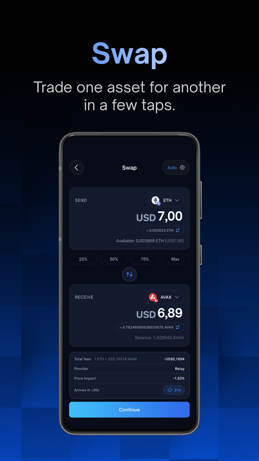 اسکرین شات 6 برنامه SecondFi - Neofinance Platform