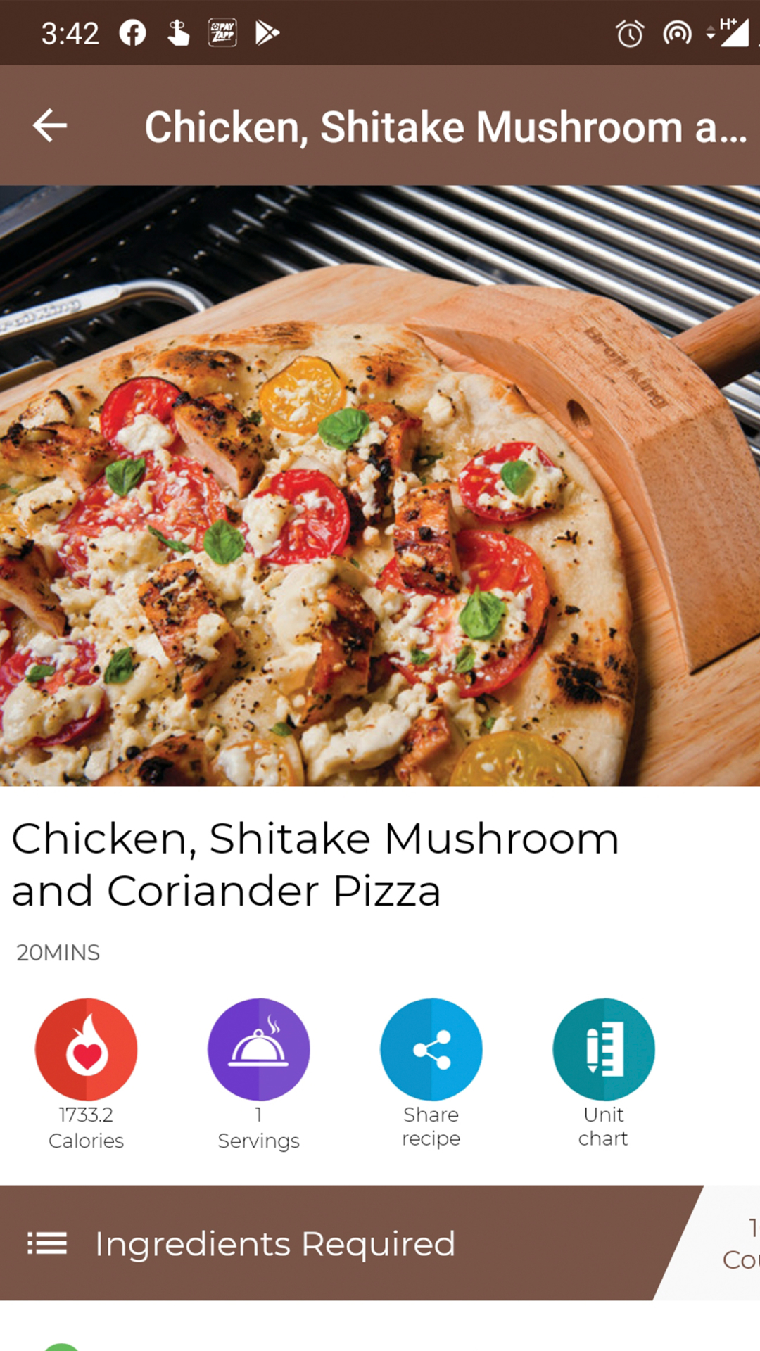 اسکرین شات 7 برنامه Burger and Pizza Recipes