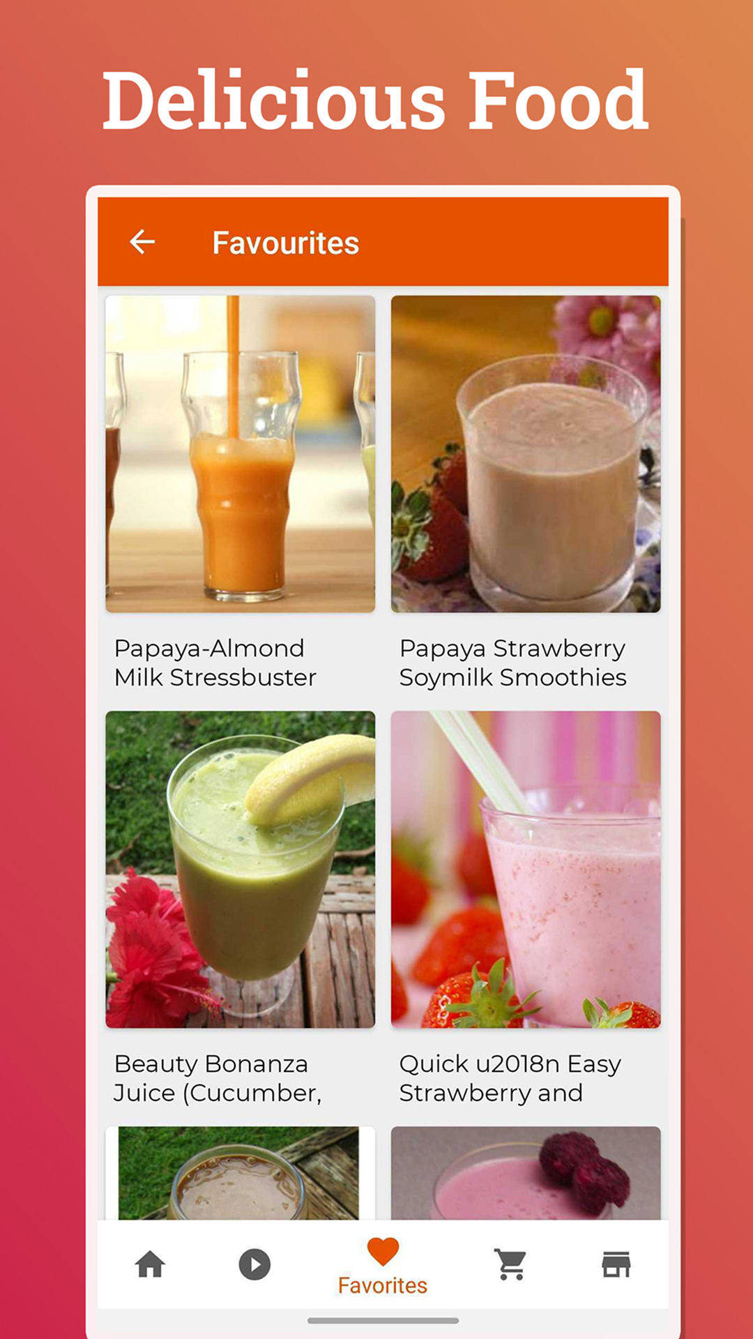 اسکرین شات 3 برنامه Fruit Juice Recipes: Juicing