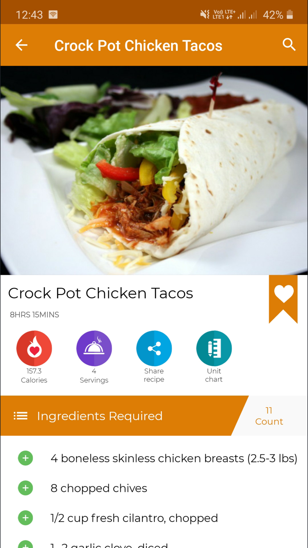 اسکرین شات 8 برنامه Recipes For Kids Diet App