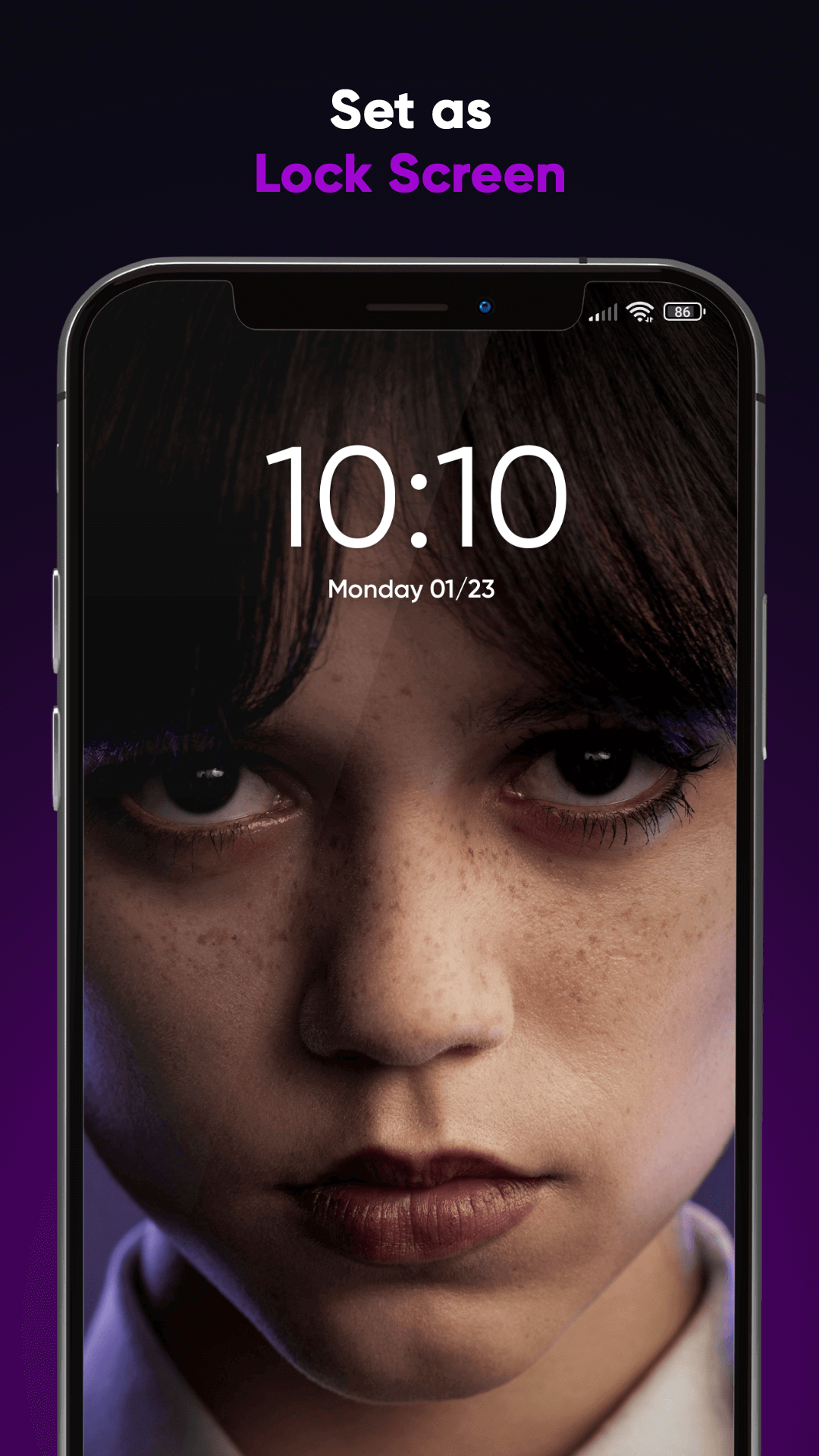 اسکرین شات 6 برنامه Wednesday Addams Wallpapers HD