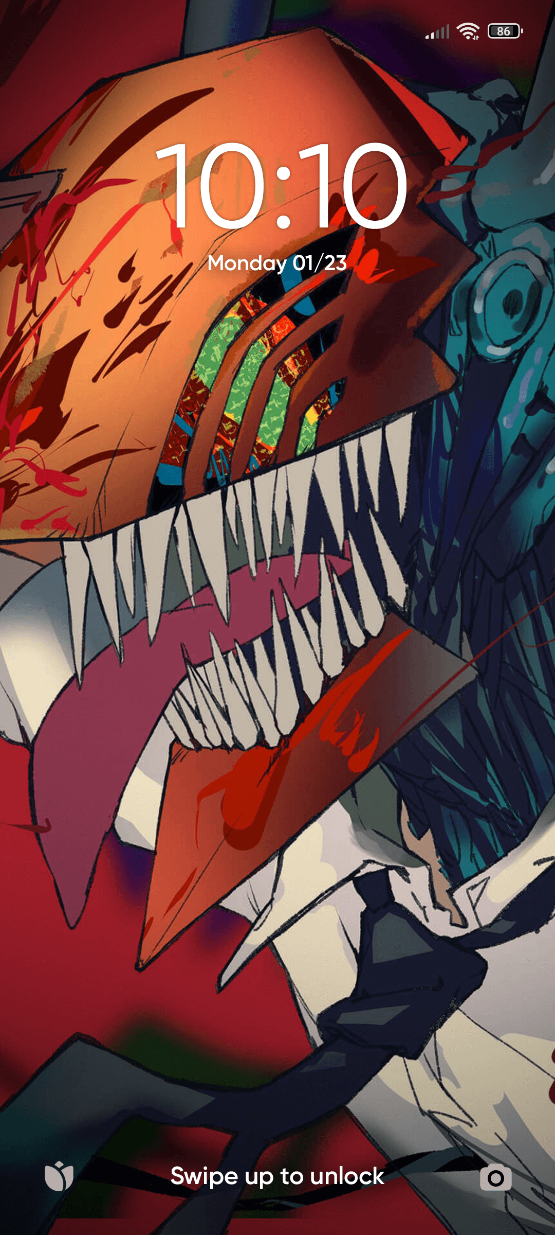 اسکرین شات 1 برنامه Denji Chainsaw Man Wallpaper