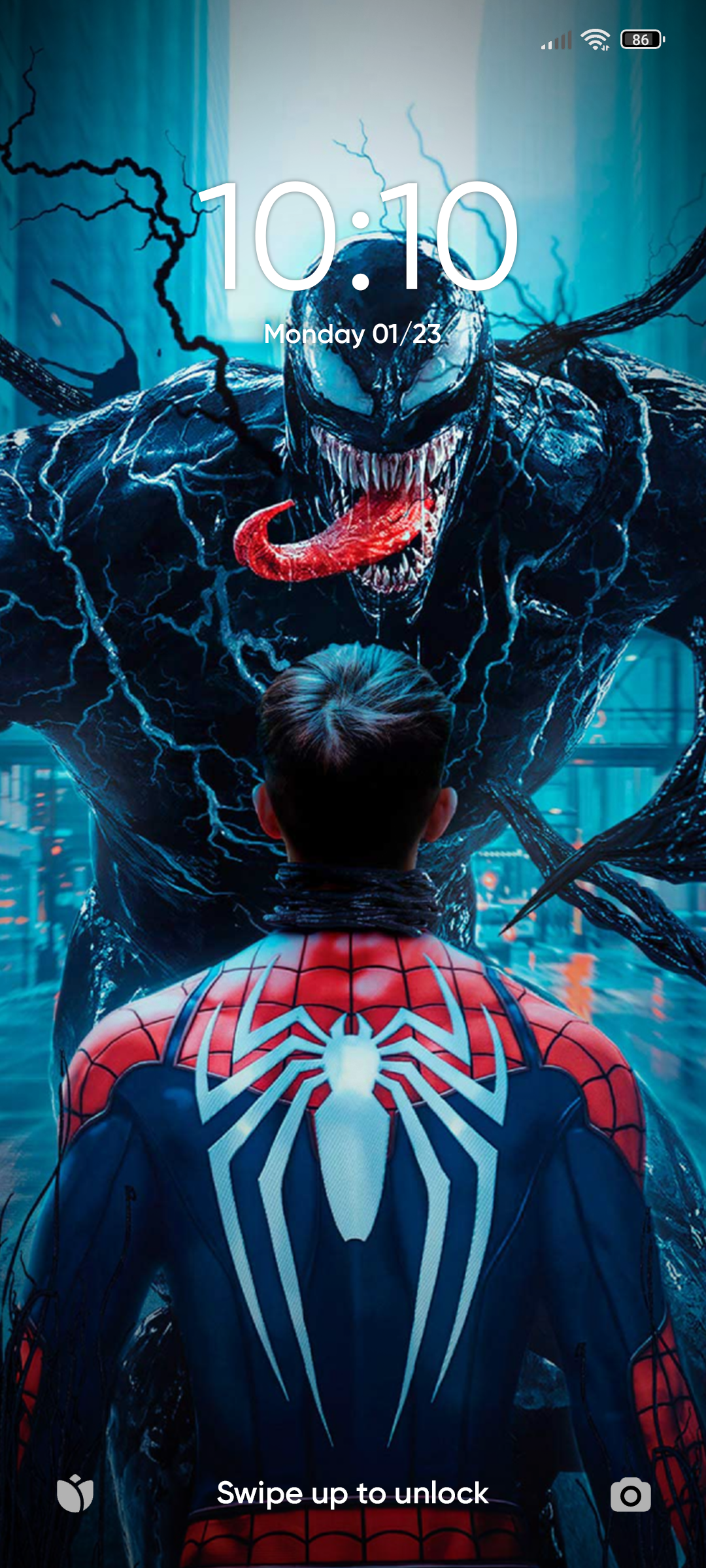 اسکرین شات 2 برنامه Venom Wallpaper