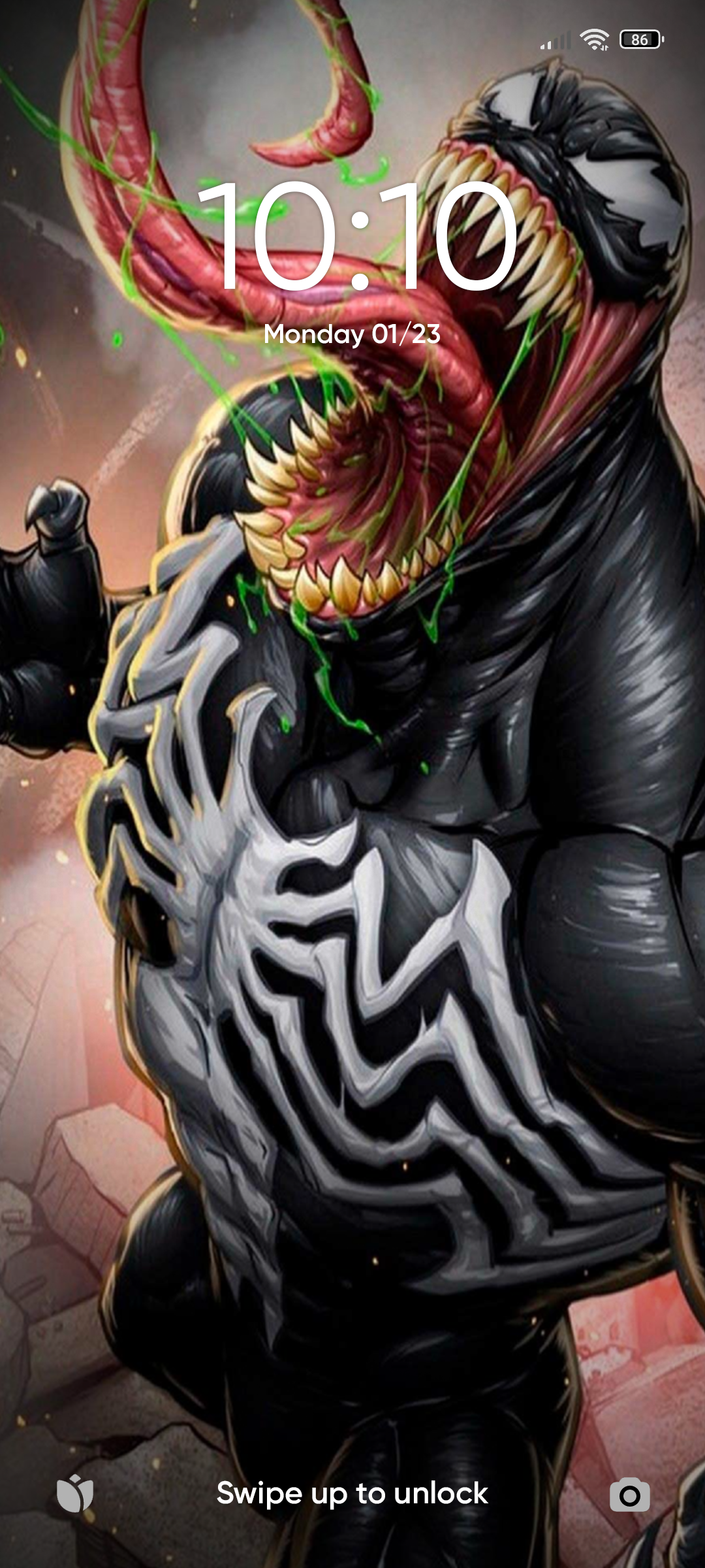 اسکرین شات 3 برنامه Venom Wallpaper