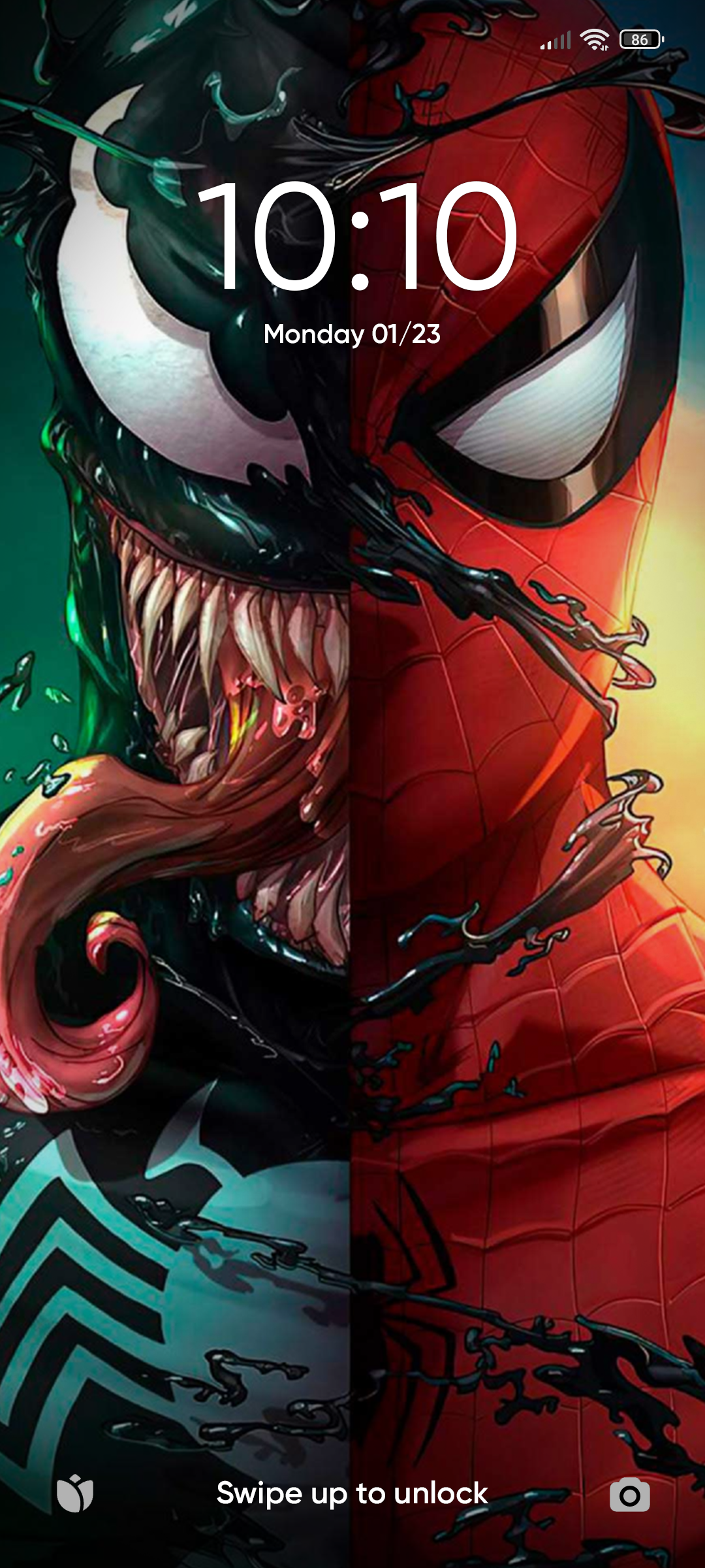 اسکرین شات 1 برنامه Venom Wallpaper