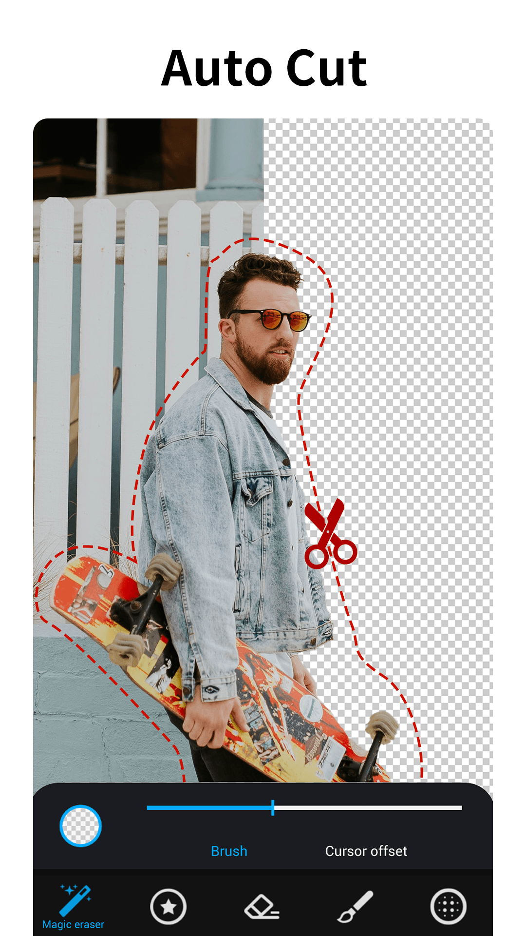 اسکرین شات 2 برنامه AI Photo Editor Pic BG Eraser
