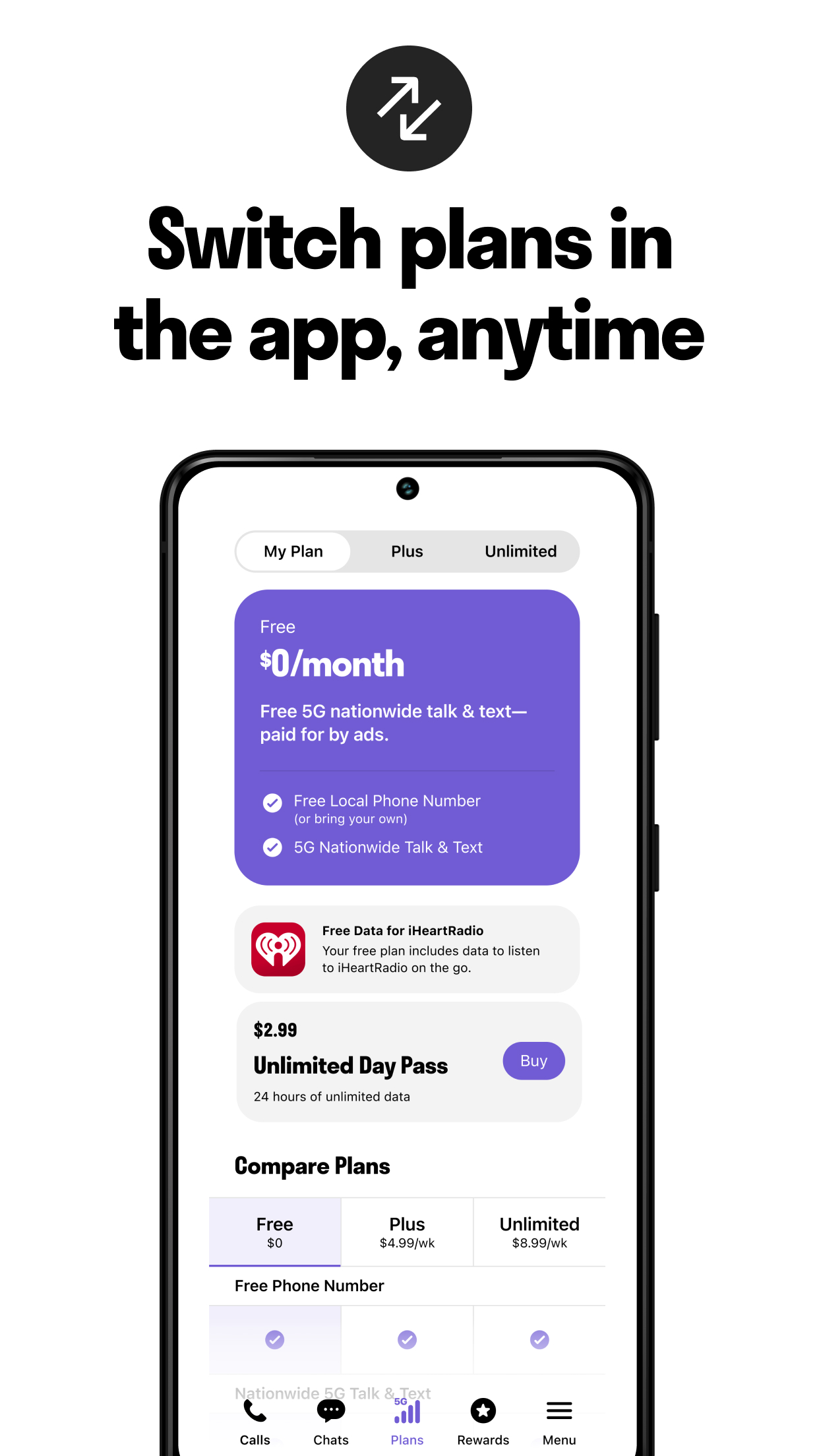 اسکرین شات 7 برنامه TextNow: Call + Text Unlimited