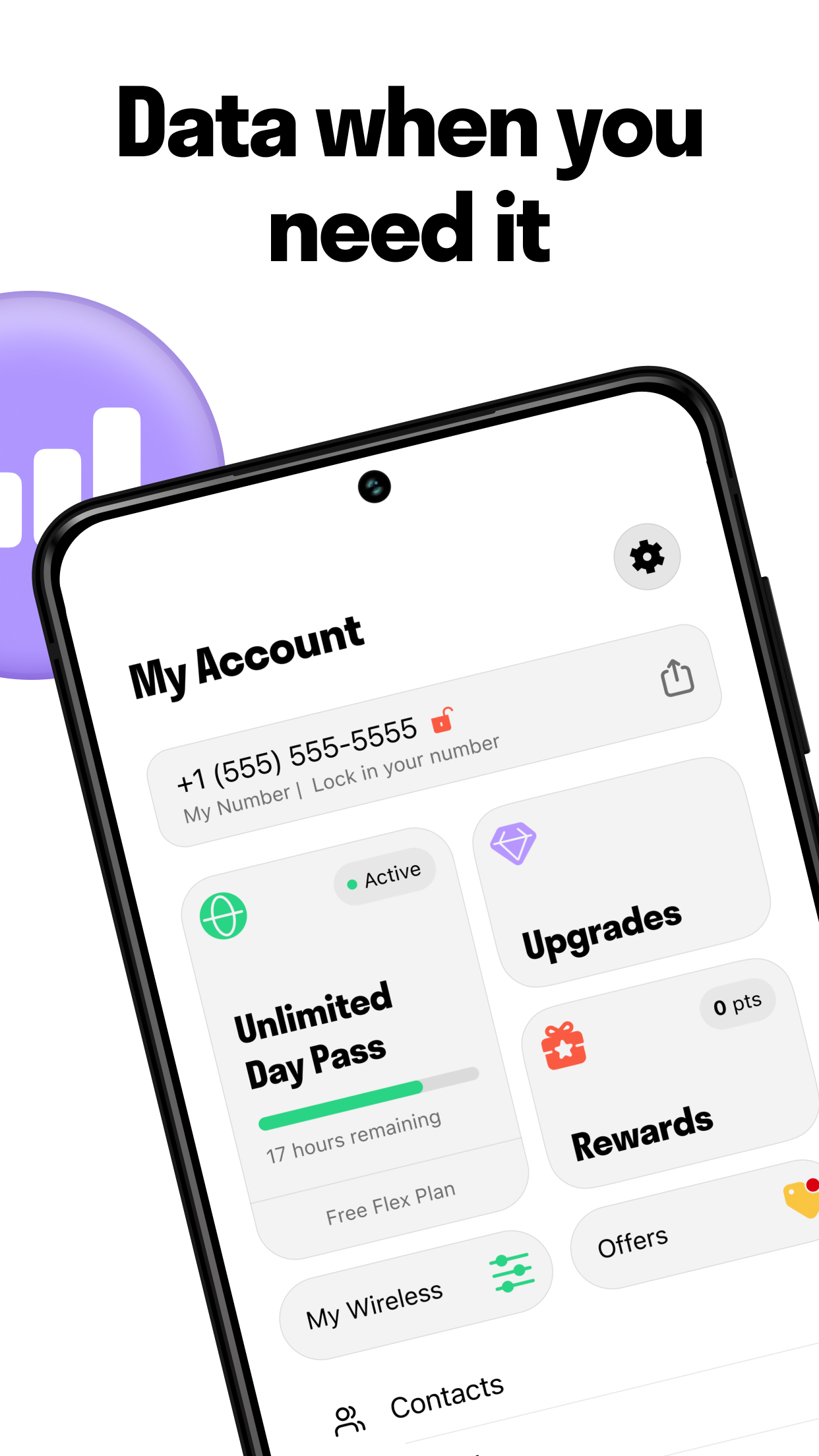 اسکرین شات 4 برنامه TextNow: Call + Text Unlimited