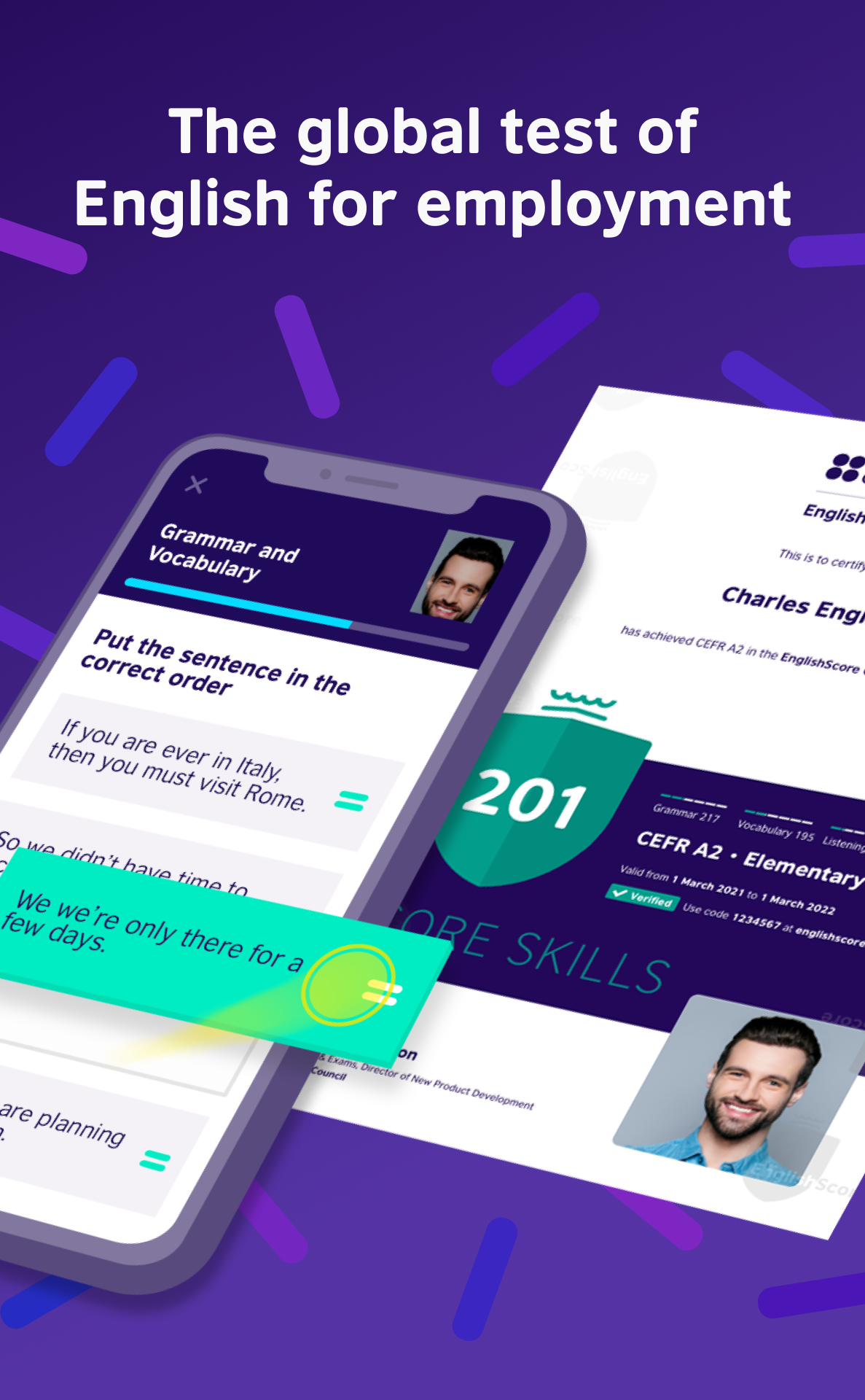 اسکرین شات 1 برنامه British Council EnglishScore