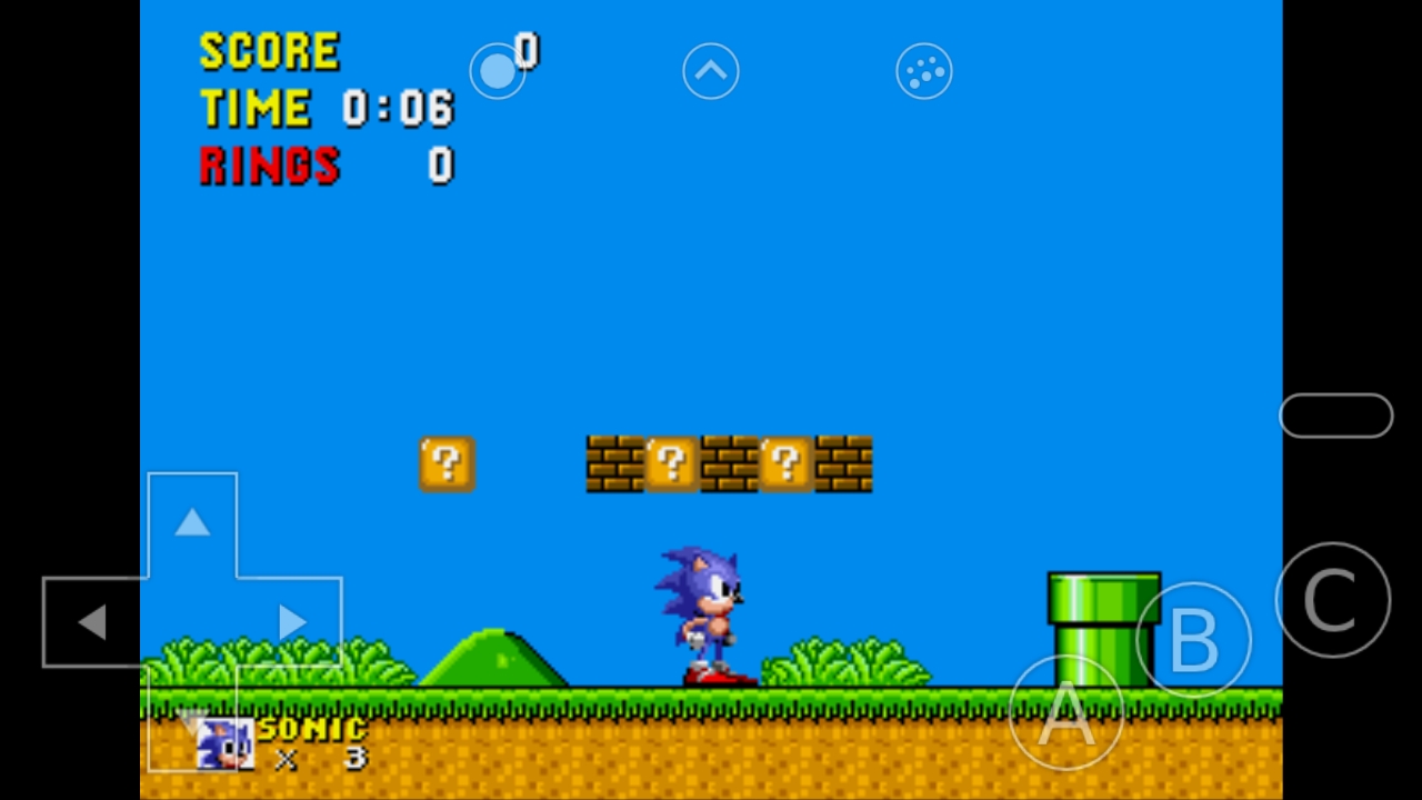 اسکرین شات 3 بازی سگا 130 : سونیک مود