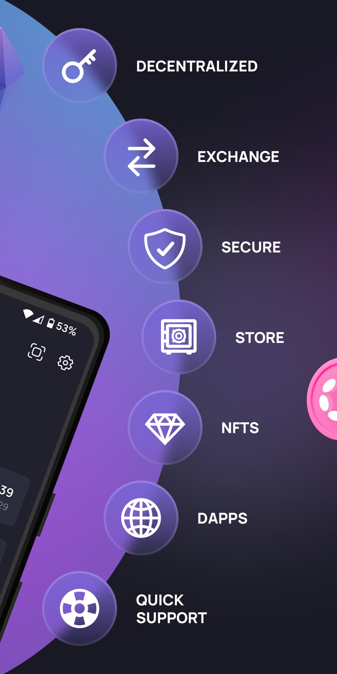 اسکرین شات 2 برنامه Enjin: Crypto & NFT Wallet