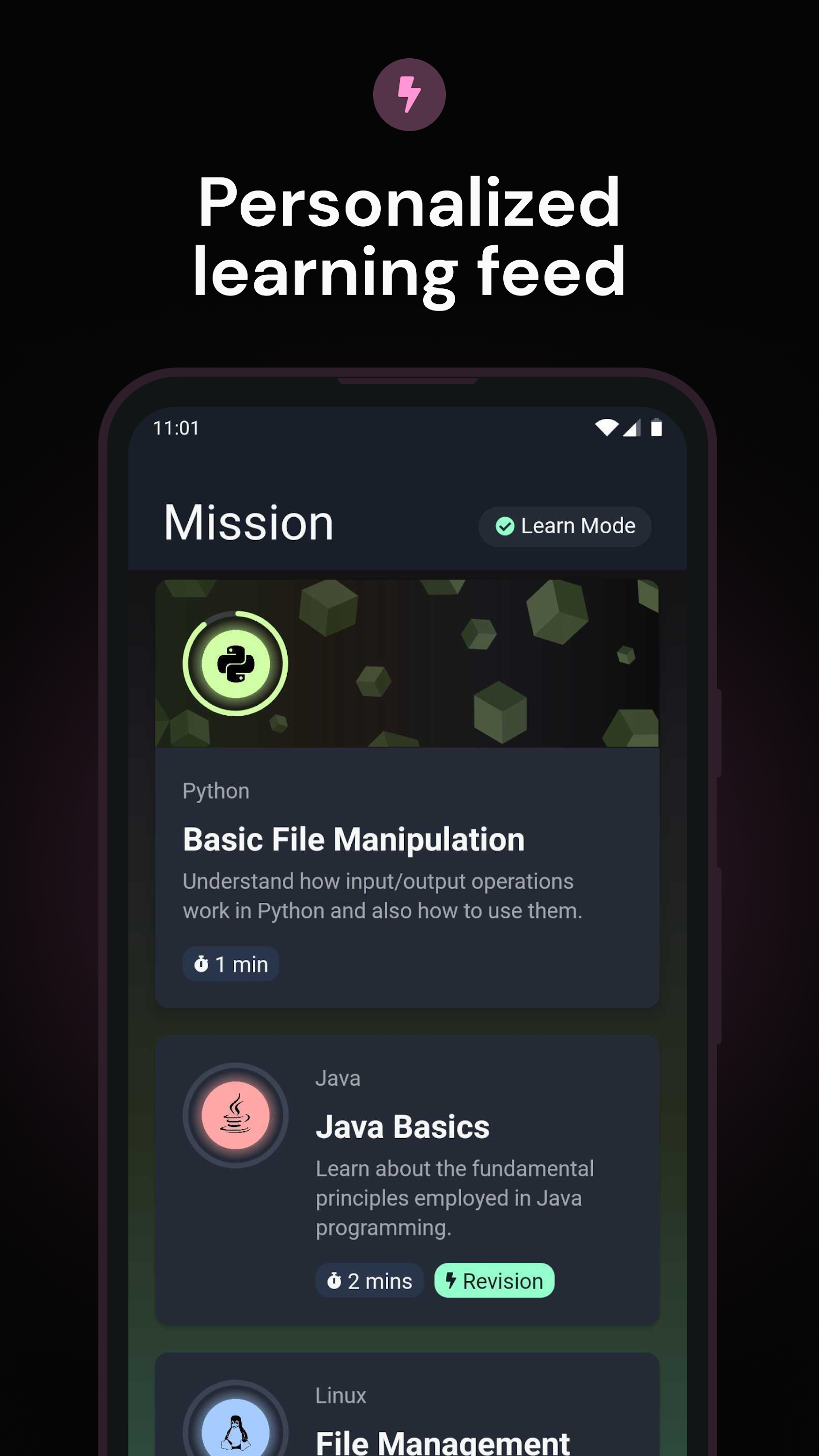 اسکرین شات 5 برنامه Enki: Learn to code