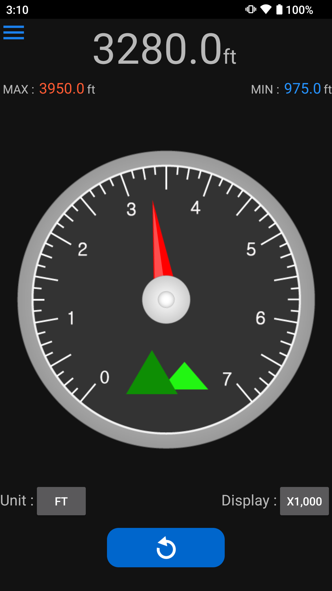 اسکرین شات 4 برنامه Altimeter