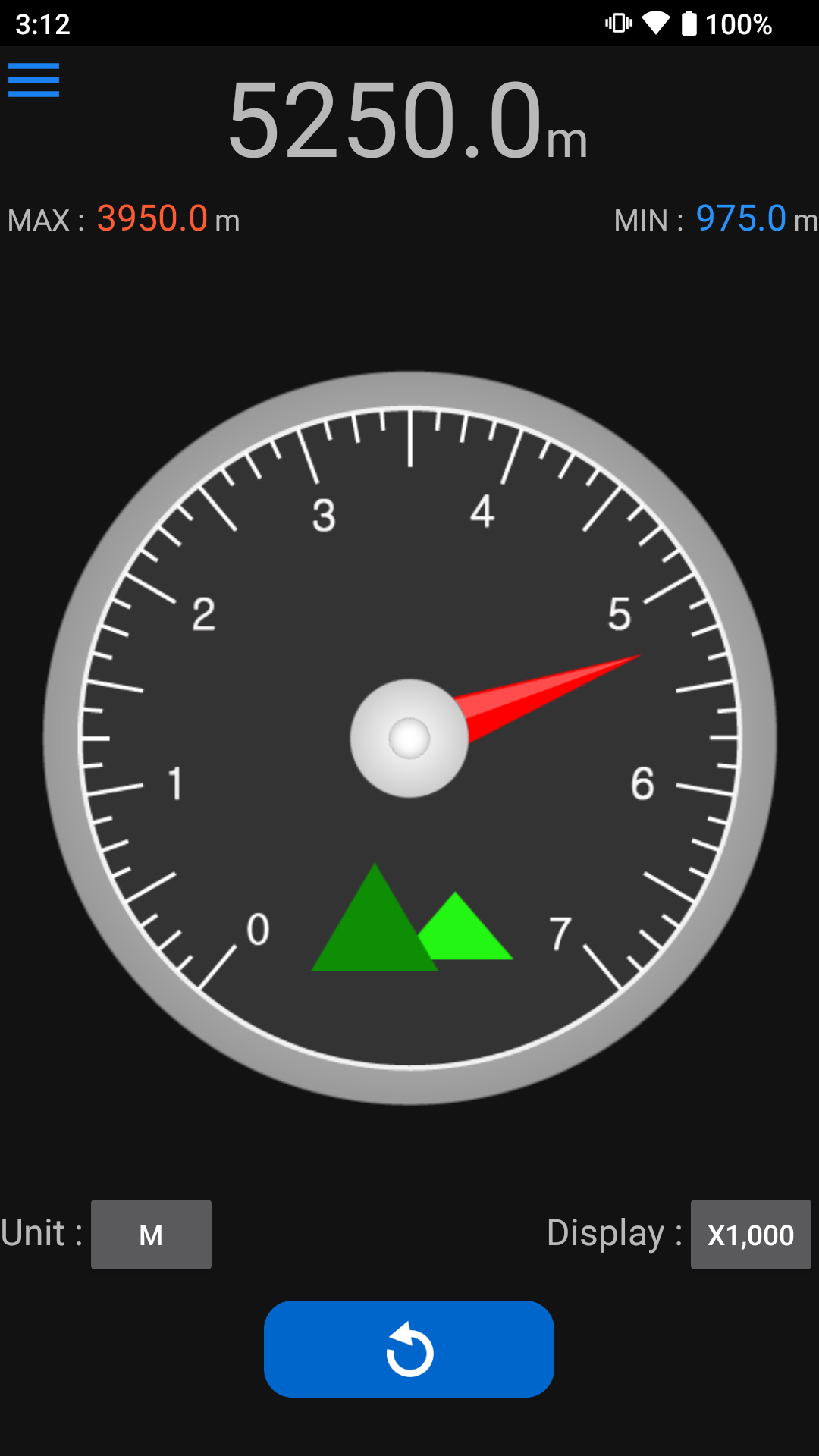 اسکرین شات 5 برنامه Altimeter