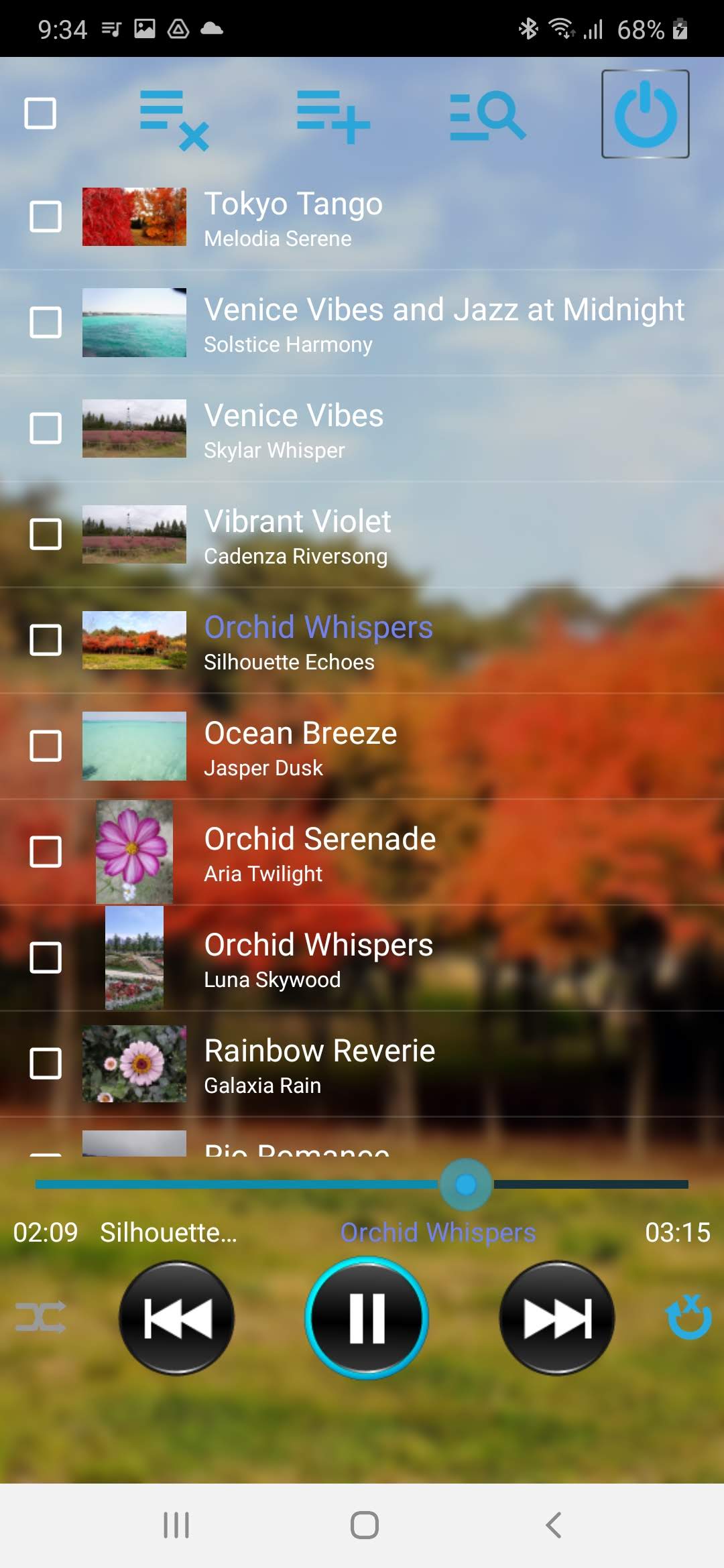 اسکرین شات 5 برنامه Music Player: Folder Music+