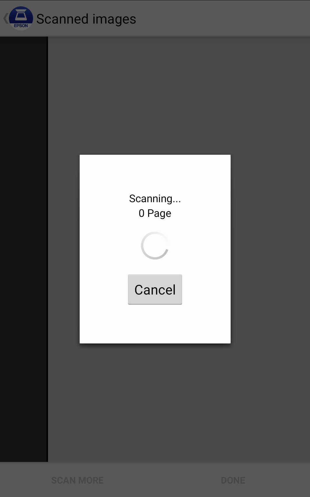 اسکرین شات 3 برنامه Epson DocumentScan