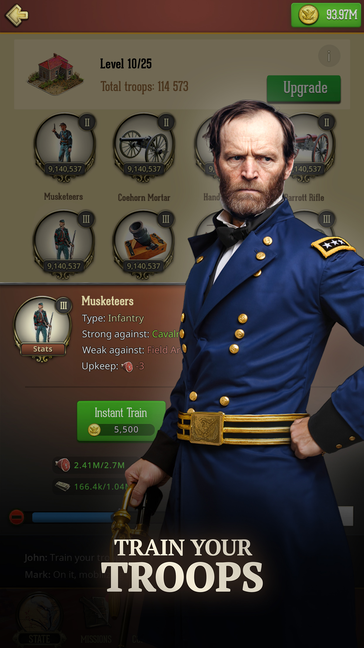 اسکرین شات 2 بازی War and Peace: Civil War